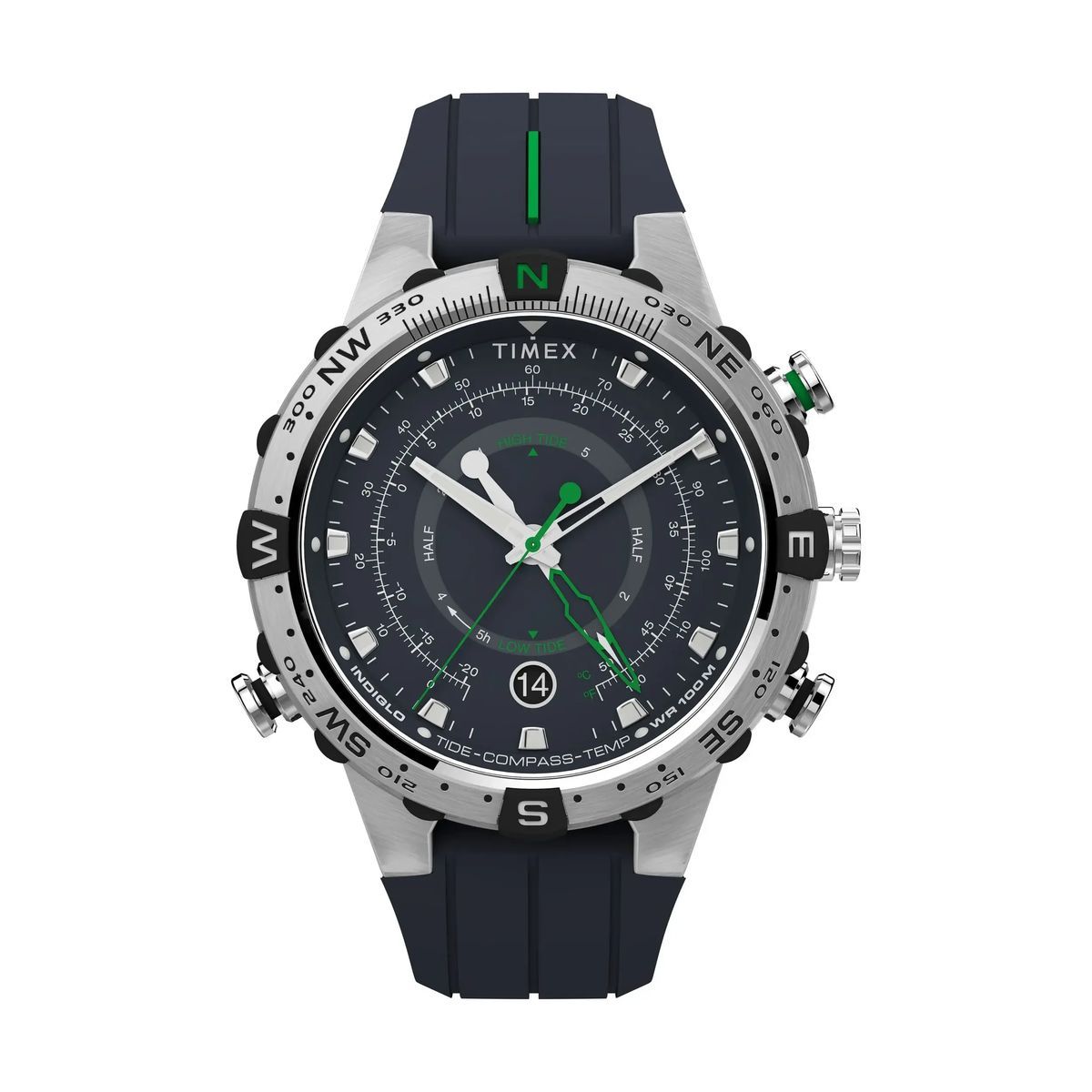 Multifunktions-Expedition Tide-Temp-Compass Uhr