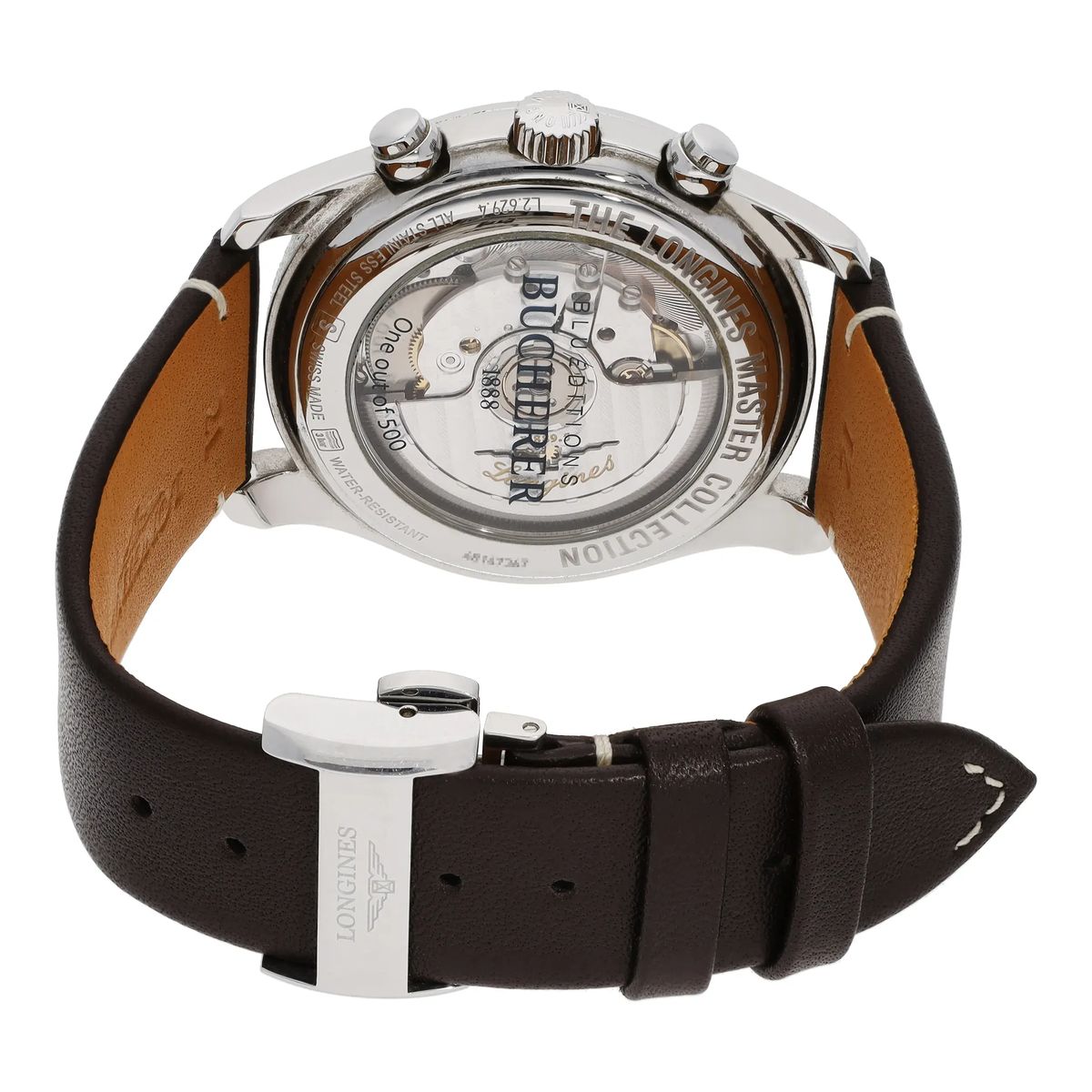 Chronograph Automatik Edelstahl Uhr