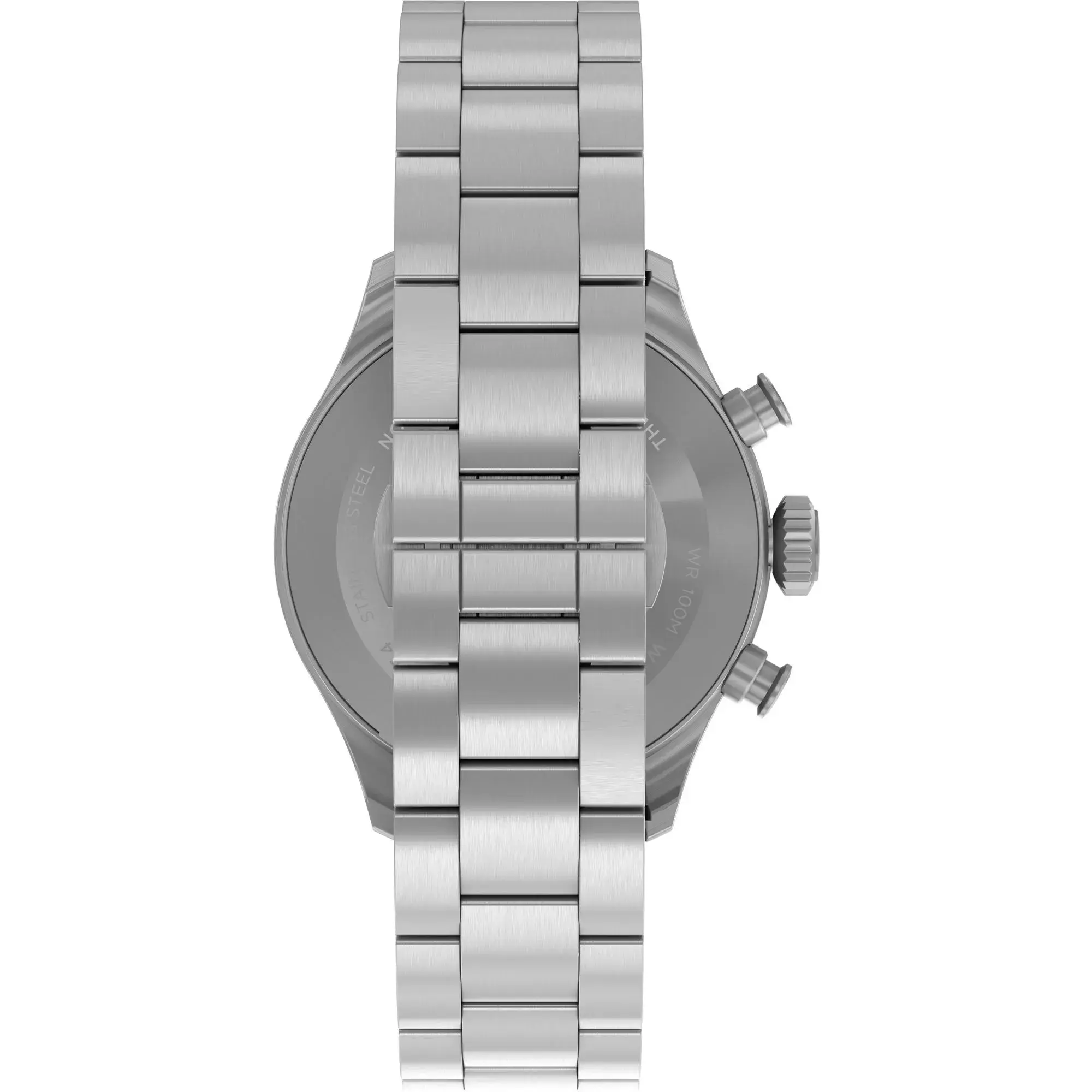 Waterbury Ace Chronograph Silberfarbene Uhr