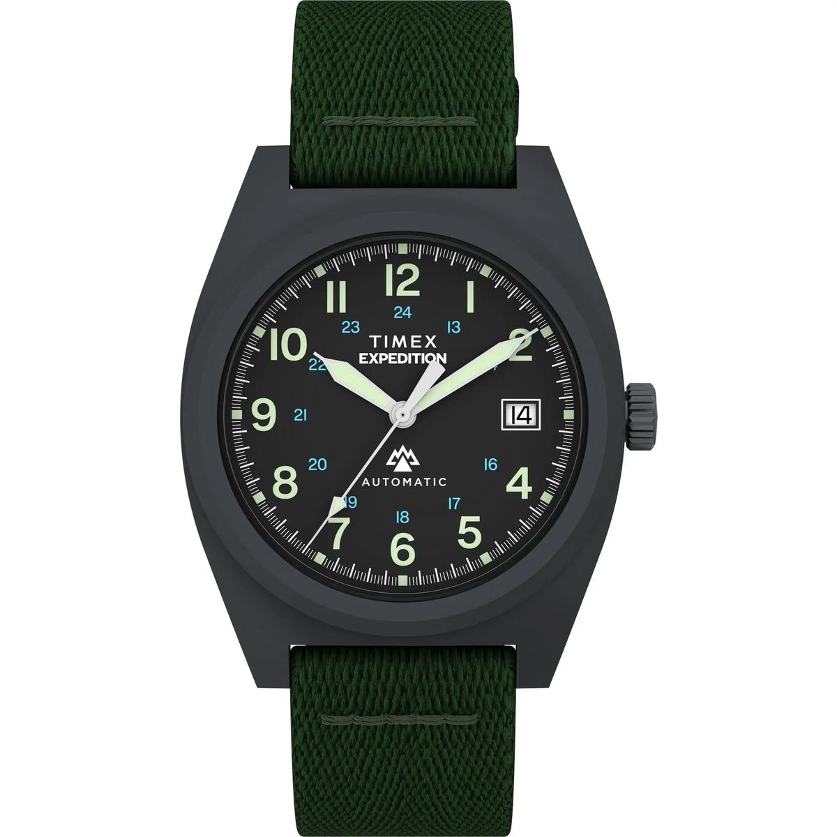 Expedition Capstone Automatikuhr mit grünem Armband