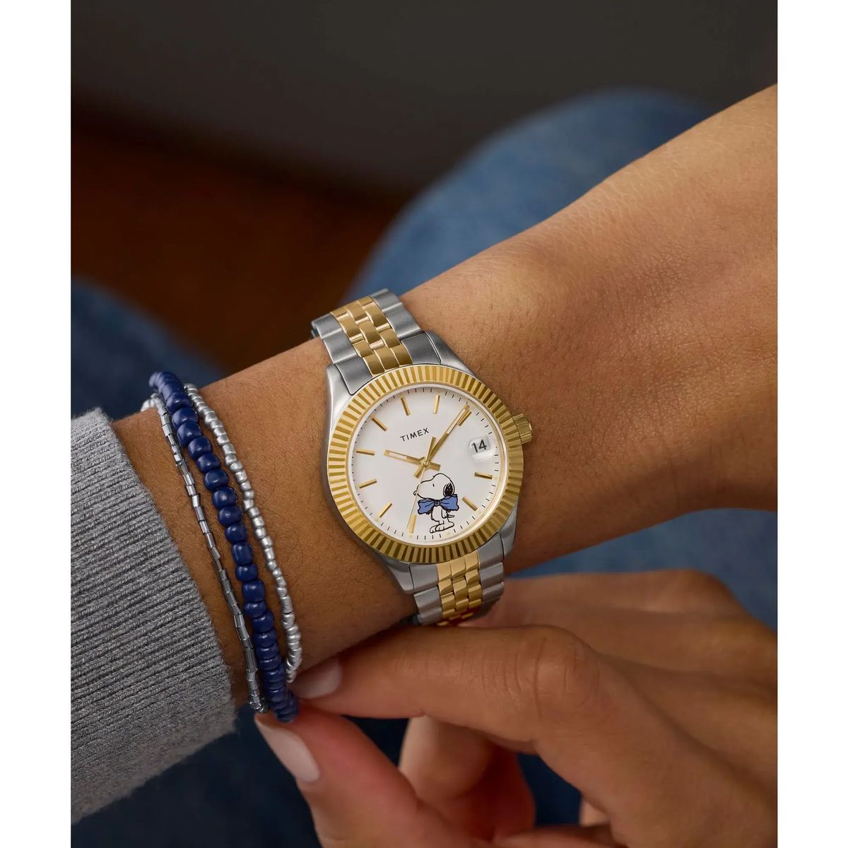 Snoopy Zweifarbige Legacy Armbanduhr