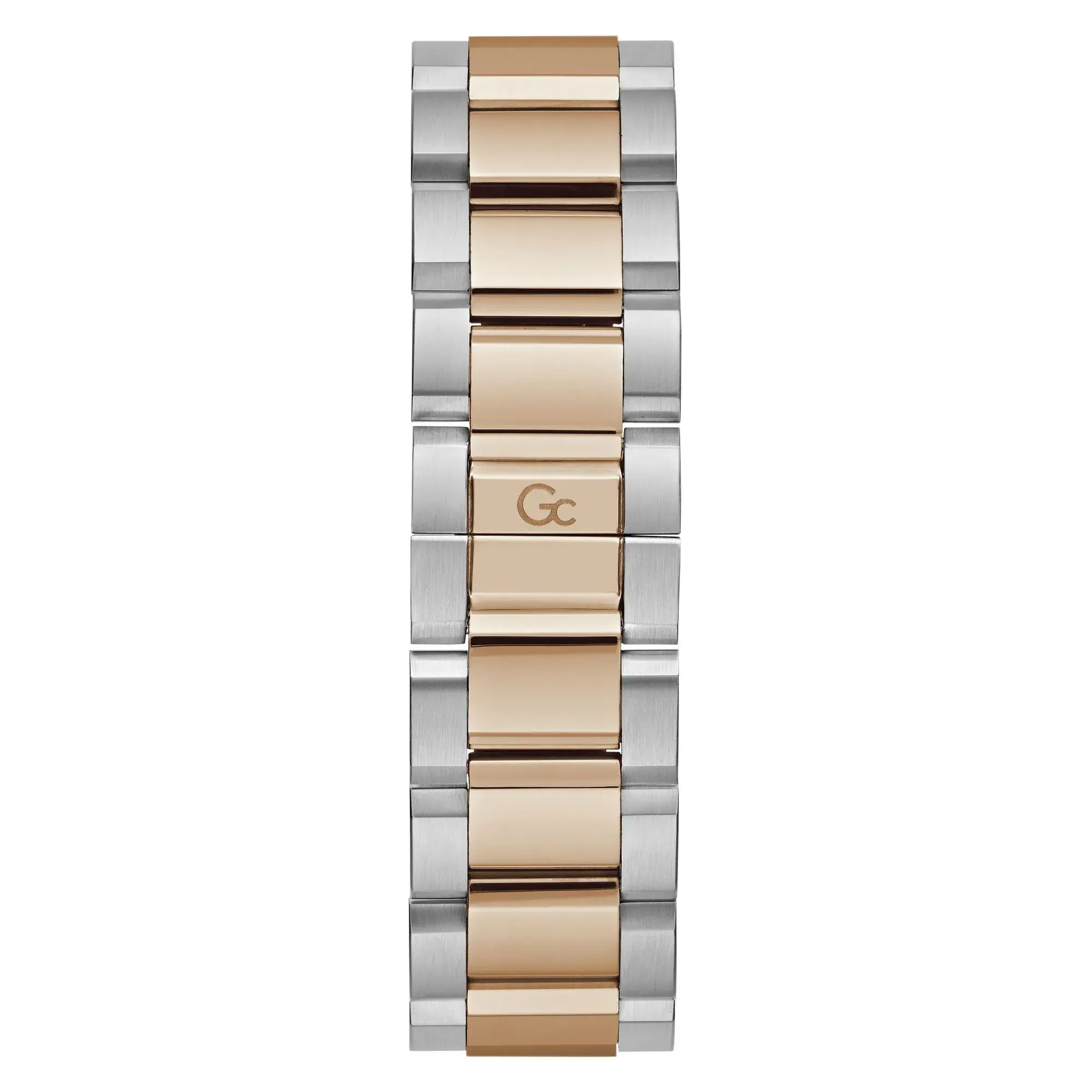 Zweifarbige Chronographen-Armbanduhr