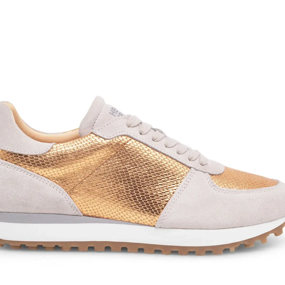 Stylischer Low-Top Sneaker mit Schlangenprint