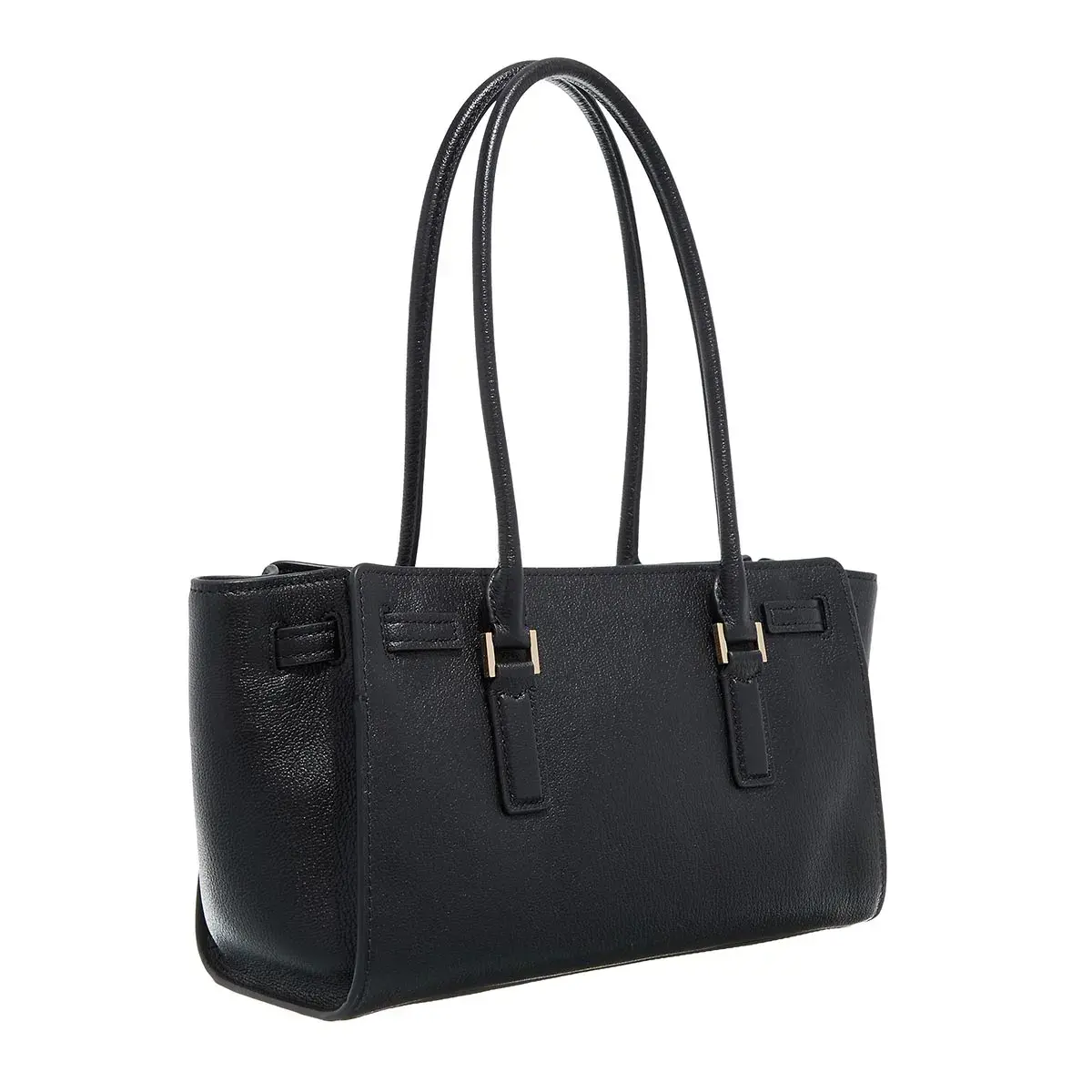 Strukturierte Leder Handtasche mit Griff
