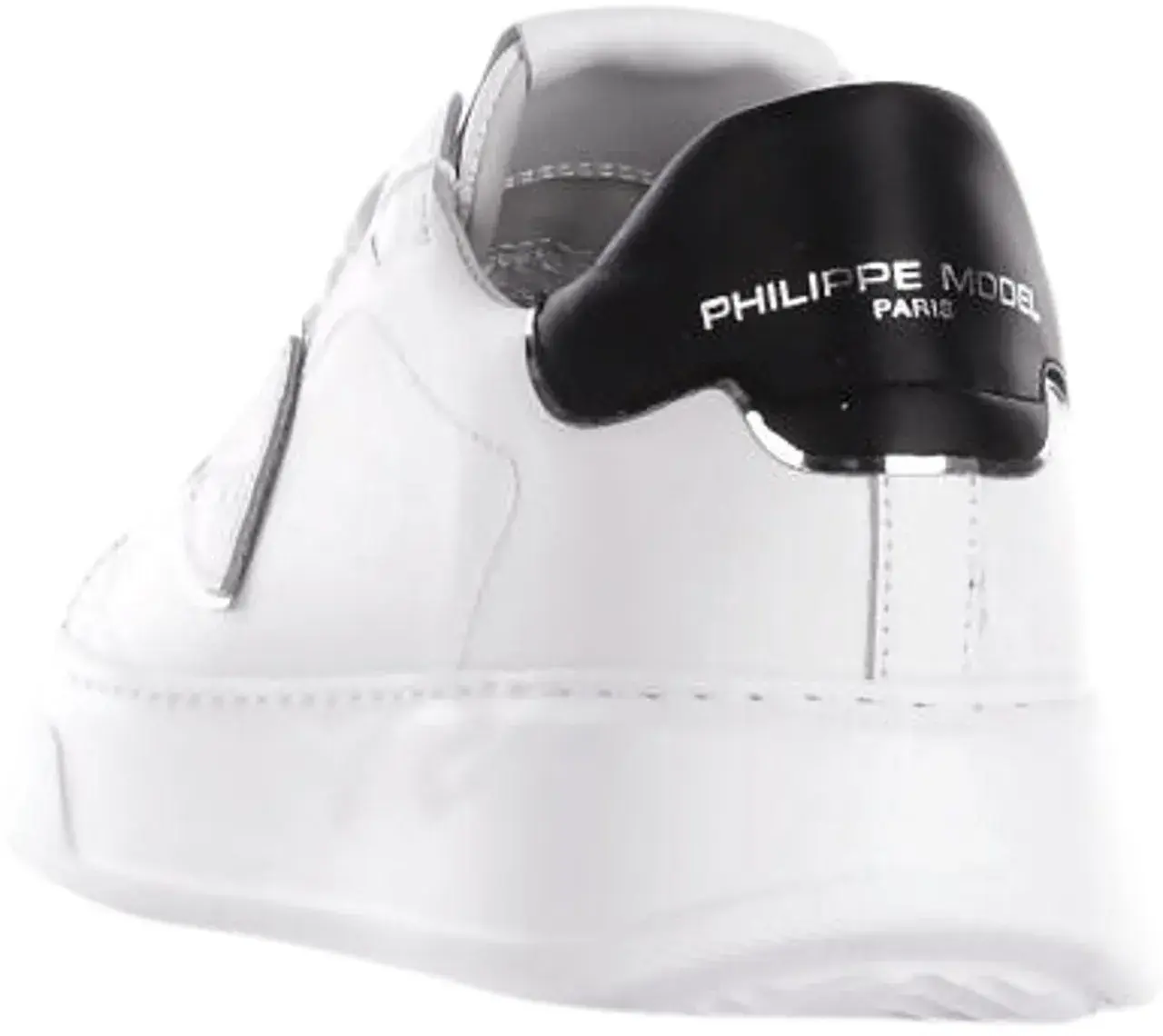 Weiße Leder-Sneakers