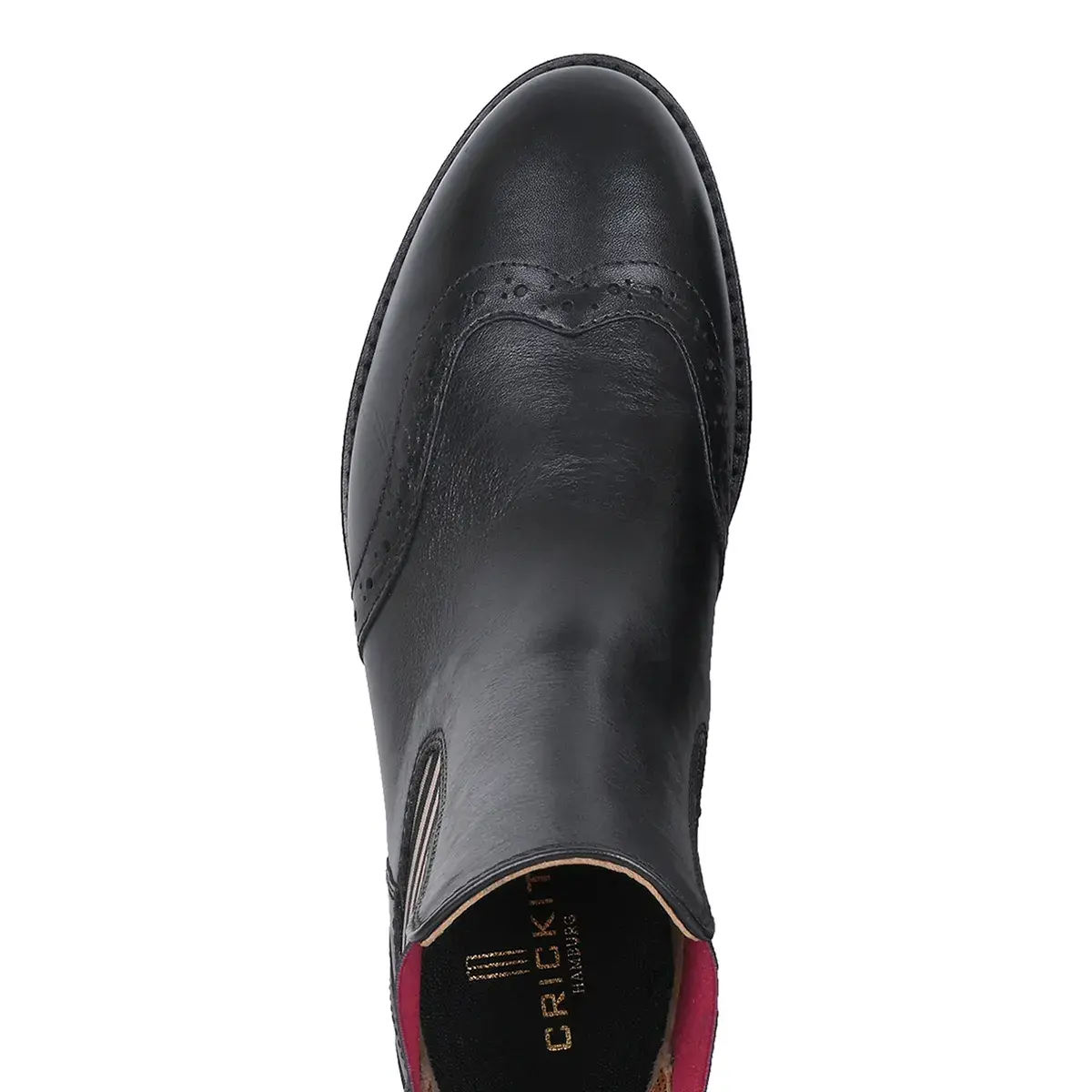 Schwarze Chelsea-Stiefeletten aus Leder