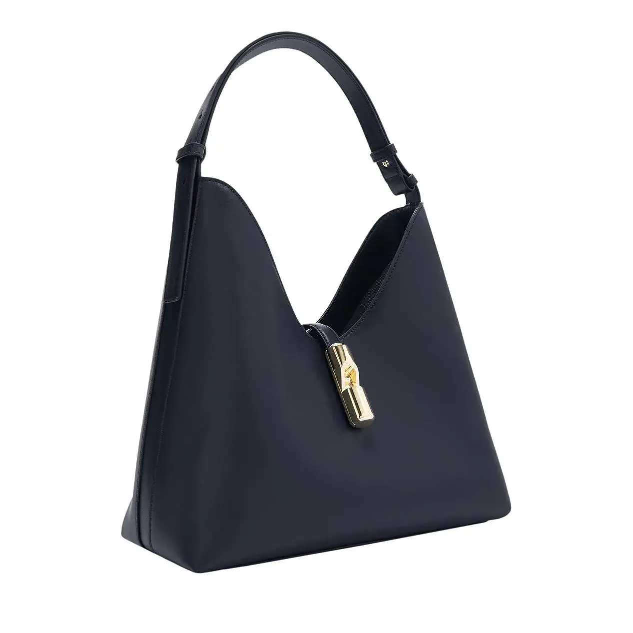 Elegante strukturierte Hobo-Tasche