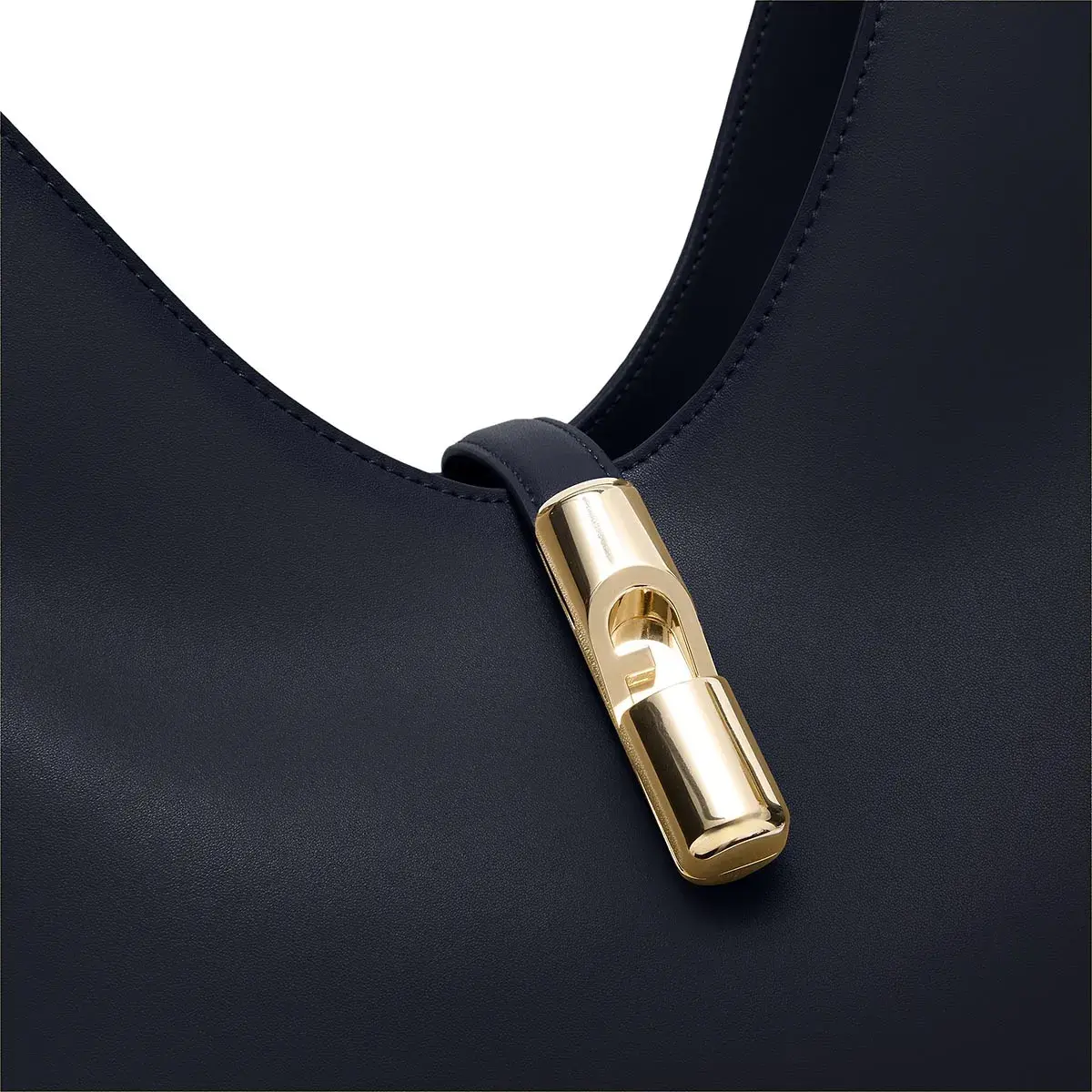 Elegante strukturierte Hobo-Tasche