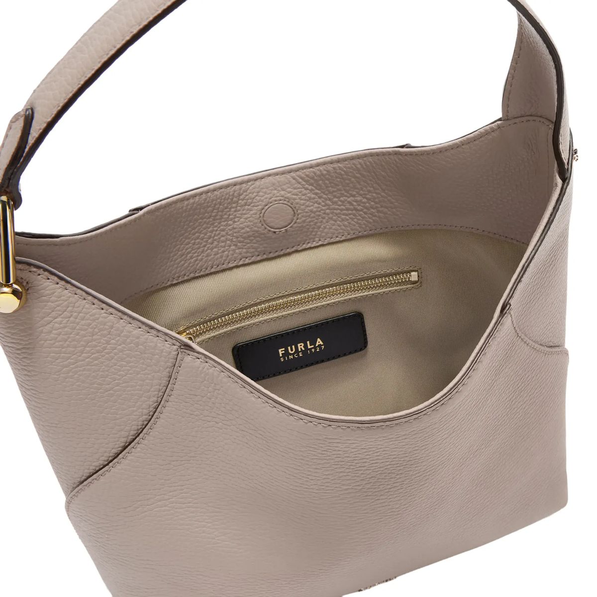 Elegante Leder Hobo Tasche mit Riemen