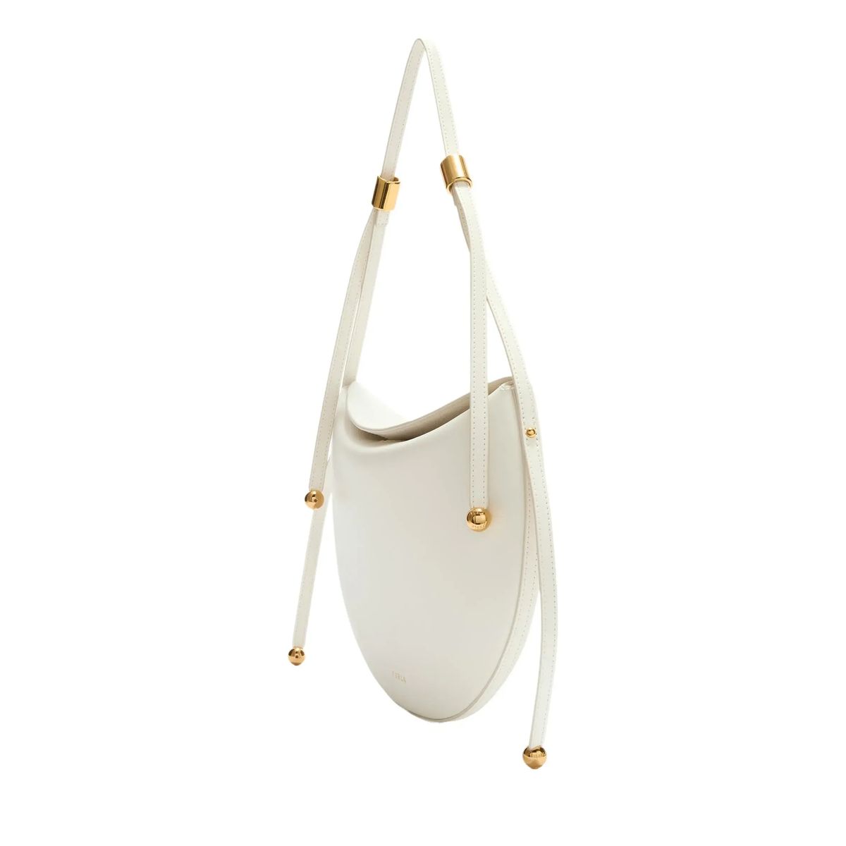 Minimalistische Schultertasche aus Leder