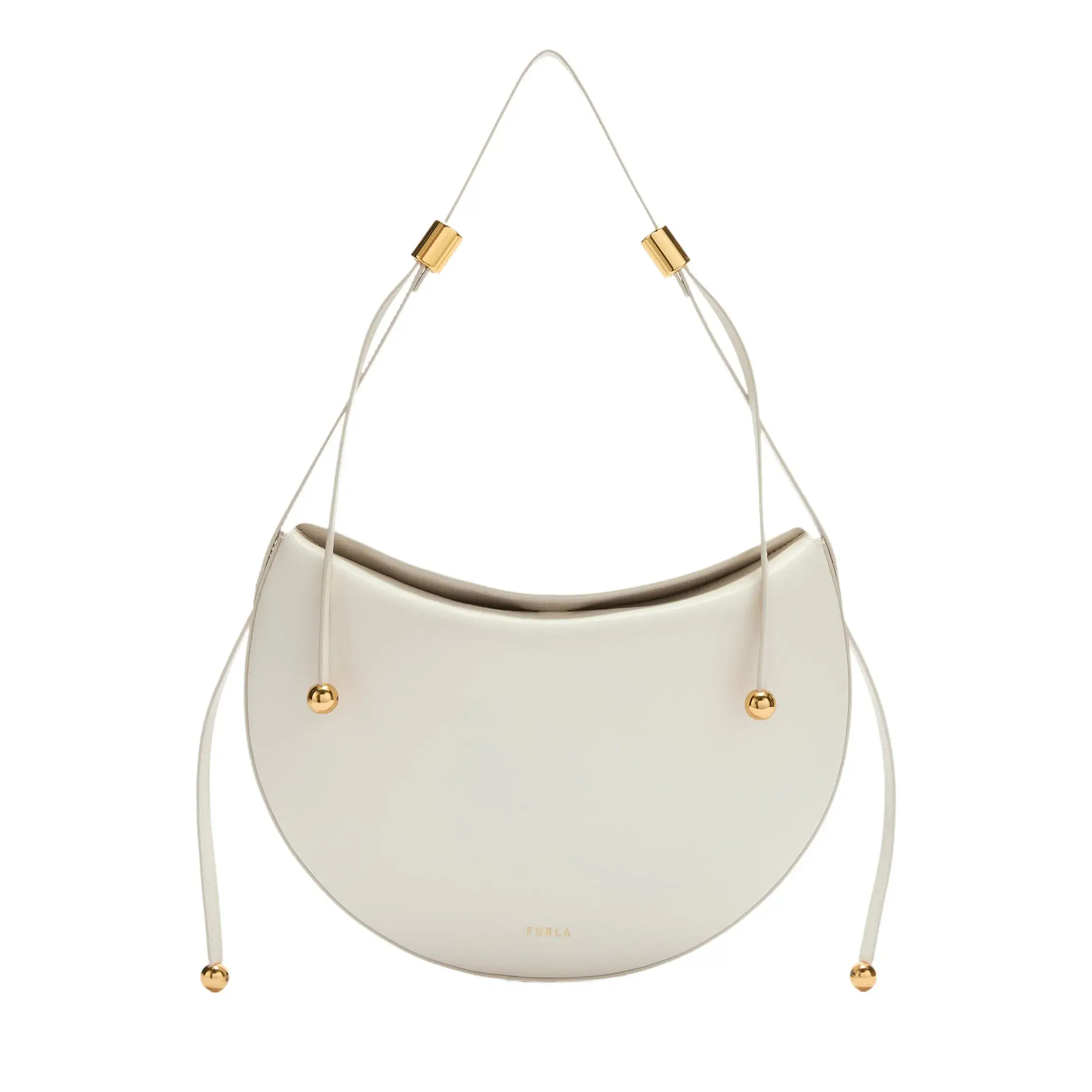 Minimalistische Schultertasche aus Leder