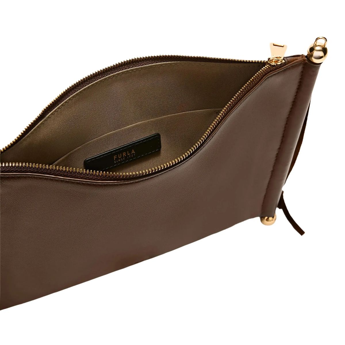 Elegante Ledertasche mit Fransen