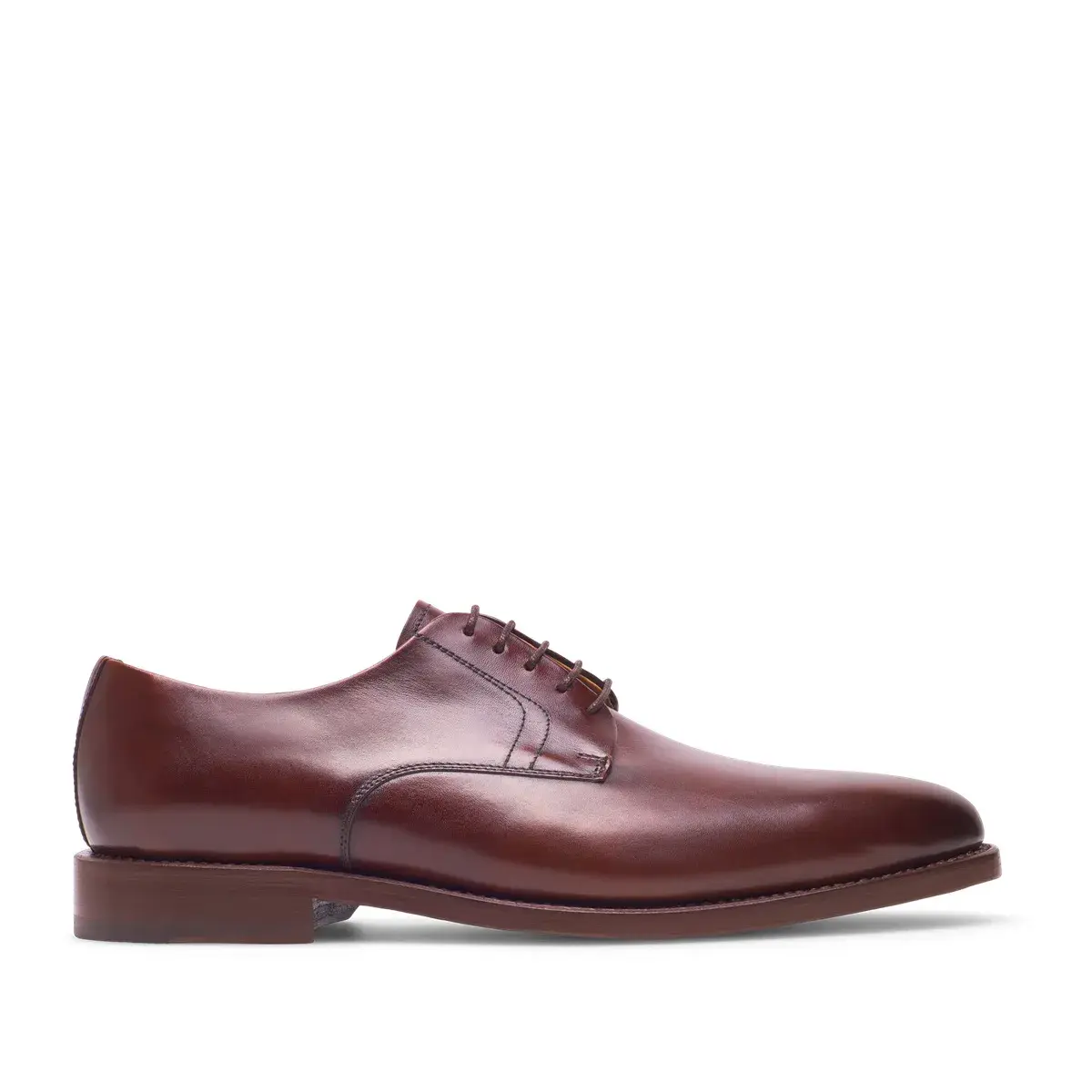 Klassische Oxford-Schuhe aus glattem Leder