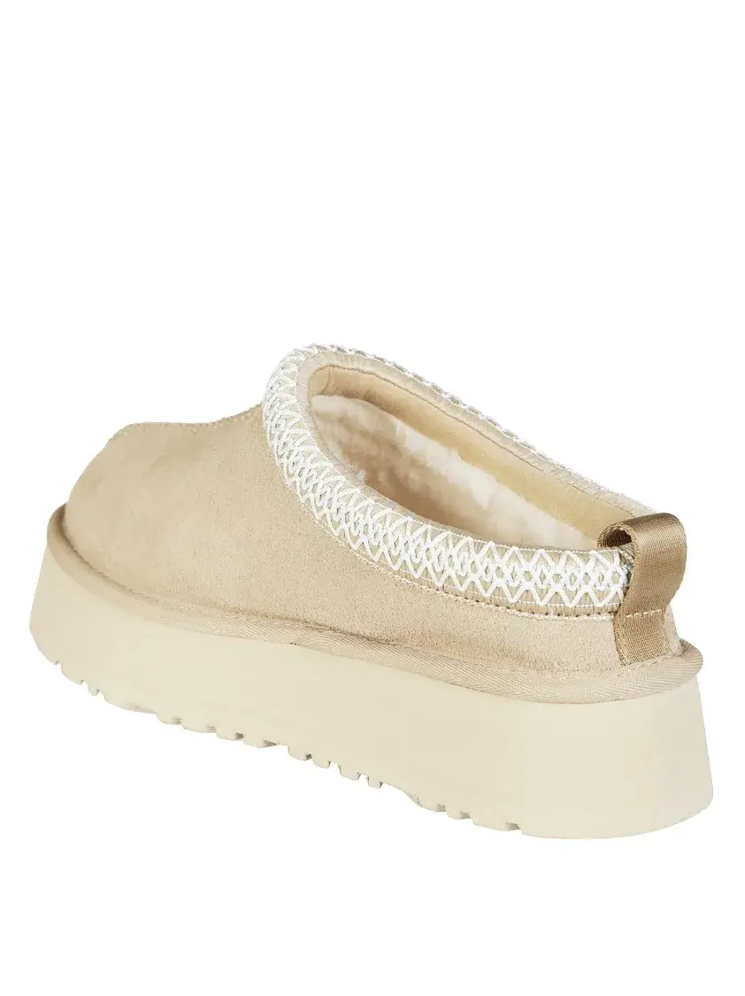 Plateau Clog Slipper aus Wildleder