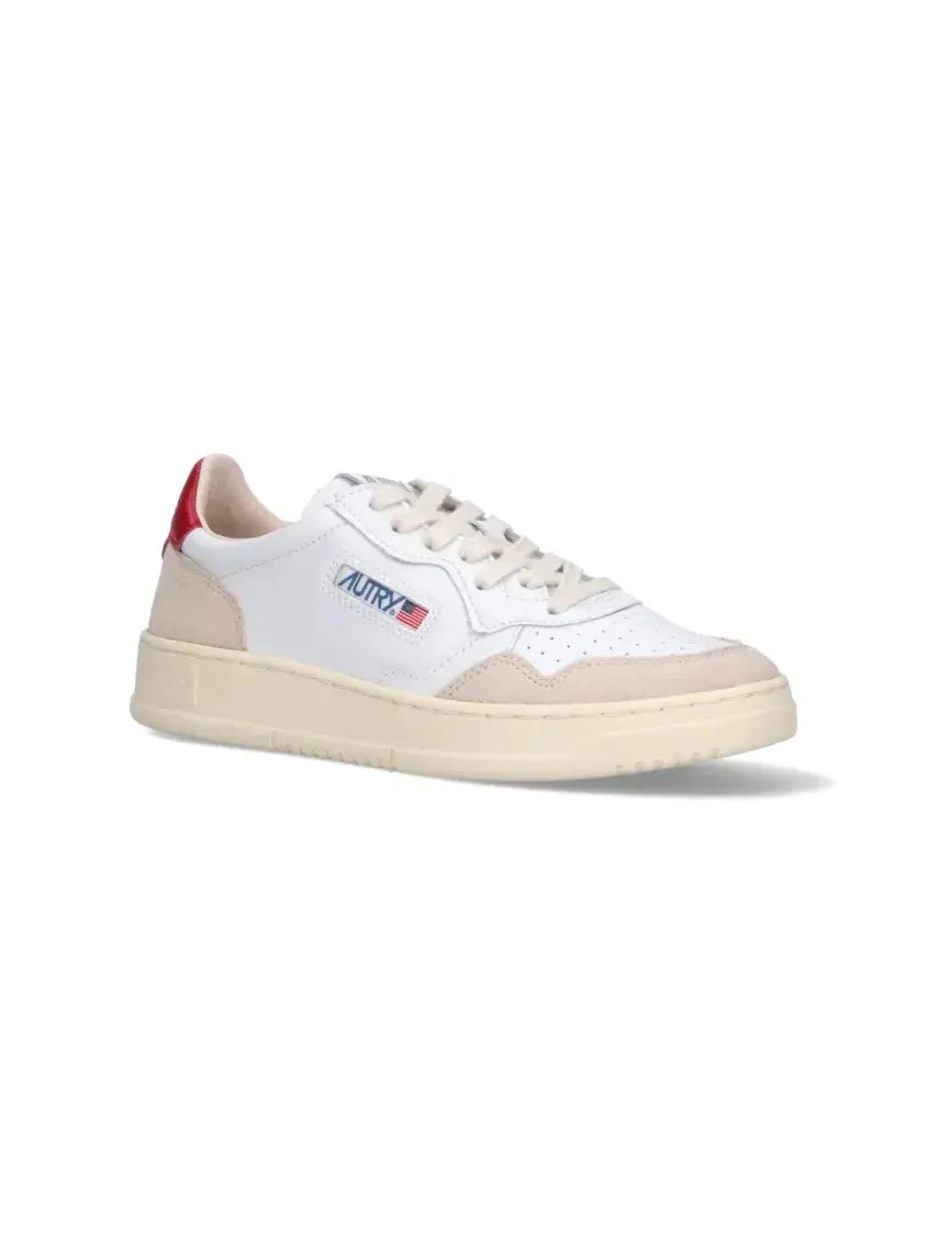 Low-Top Sneaker im Vintage-Stil