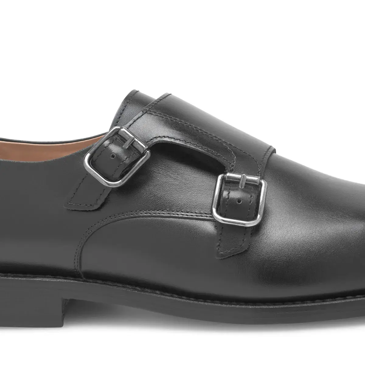 Eleganter Doppel-Schnallenschuh