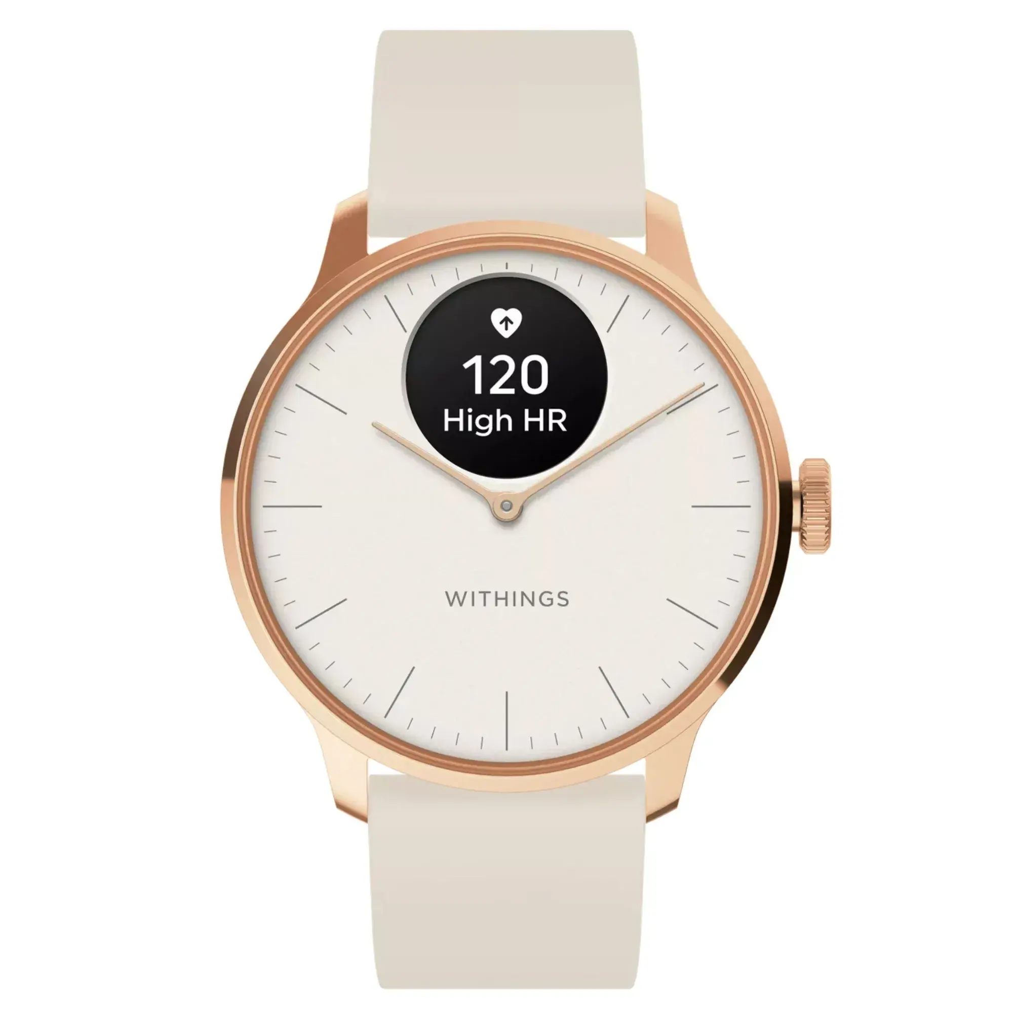 Hybride Smartwatch mit Gesundheitsüberwachung