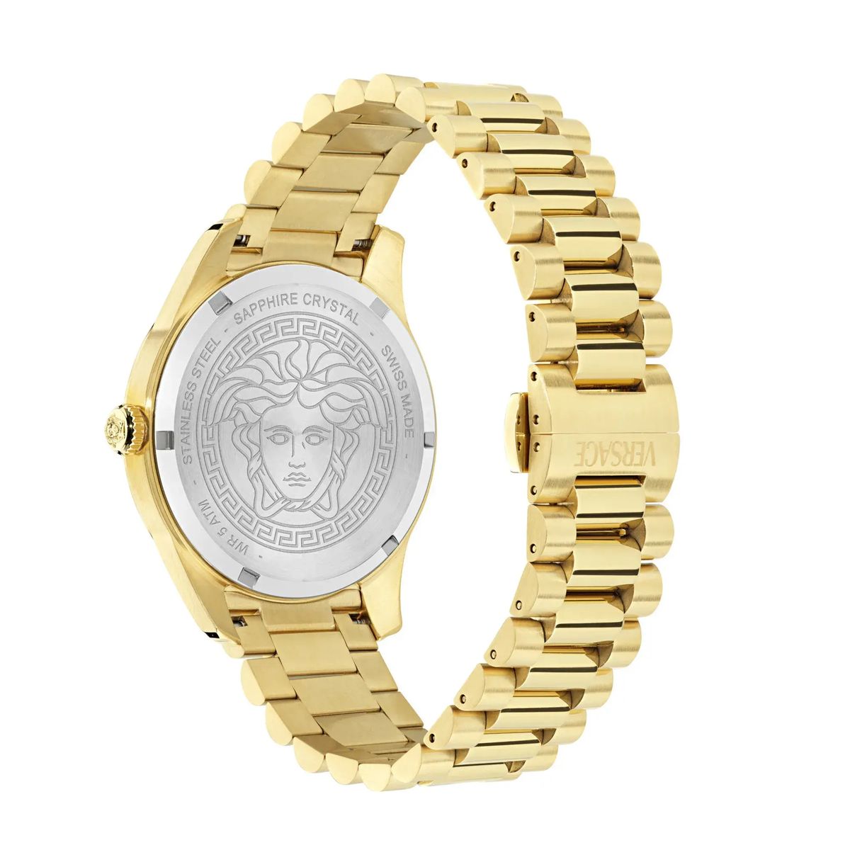Versace Apodis Goldfarbene Quarzuhr
