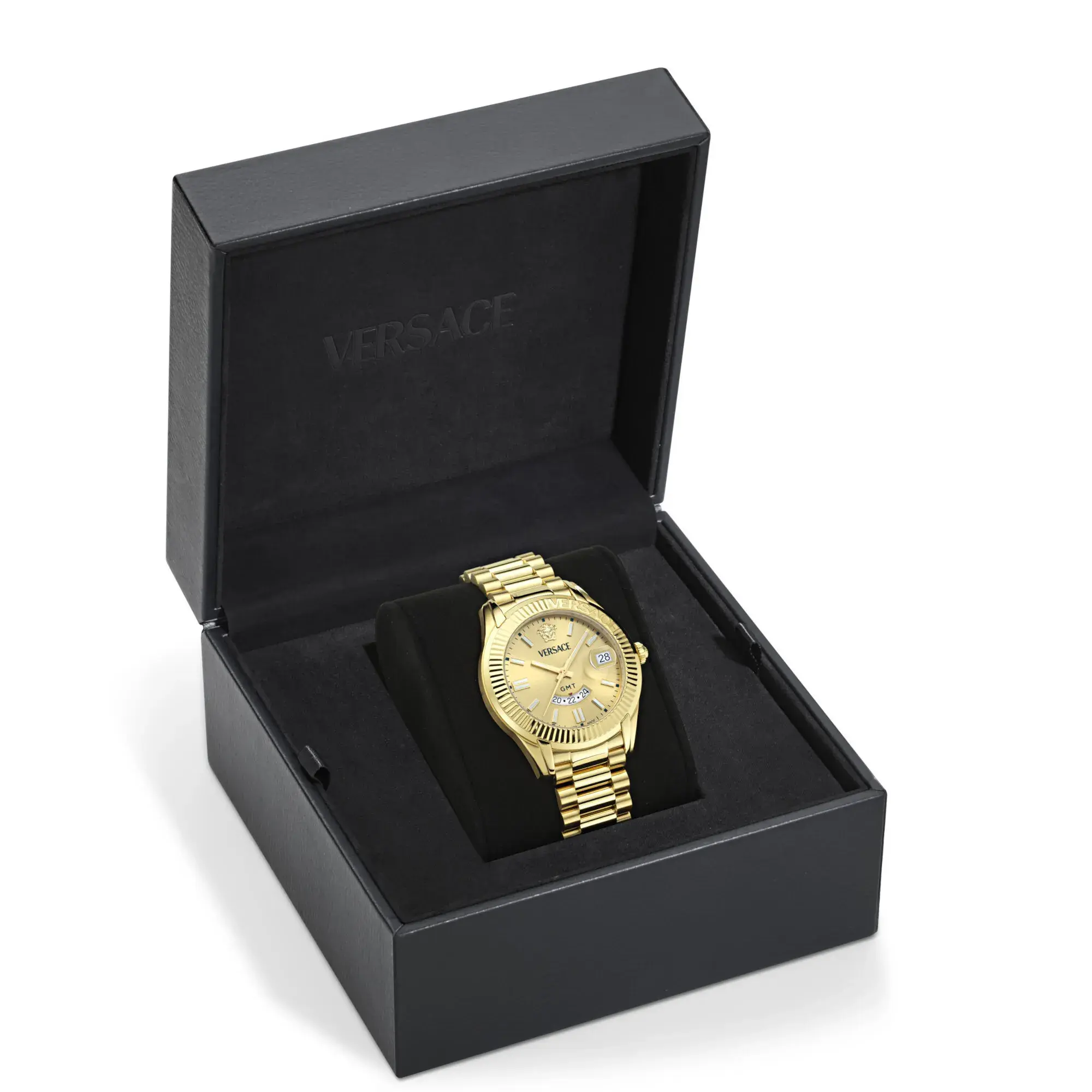 Versace Apodis Goldfarbene Quarzuhr