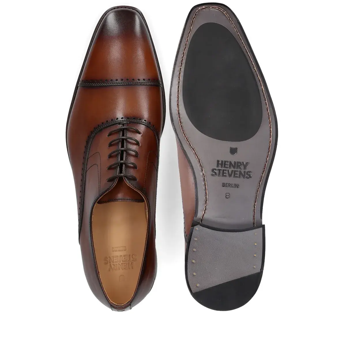 Captoe Oxford Schnürschuhe