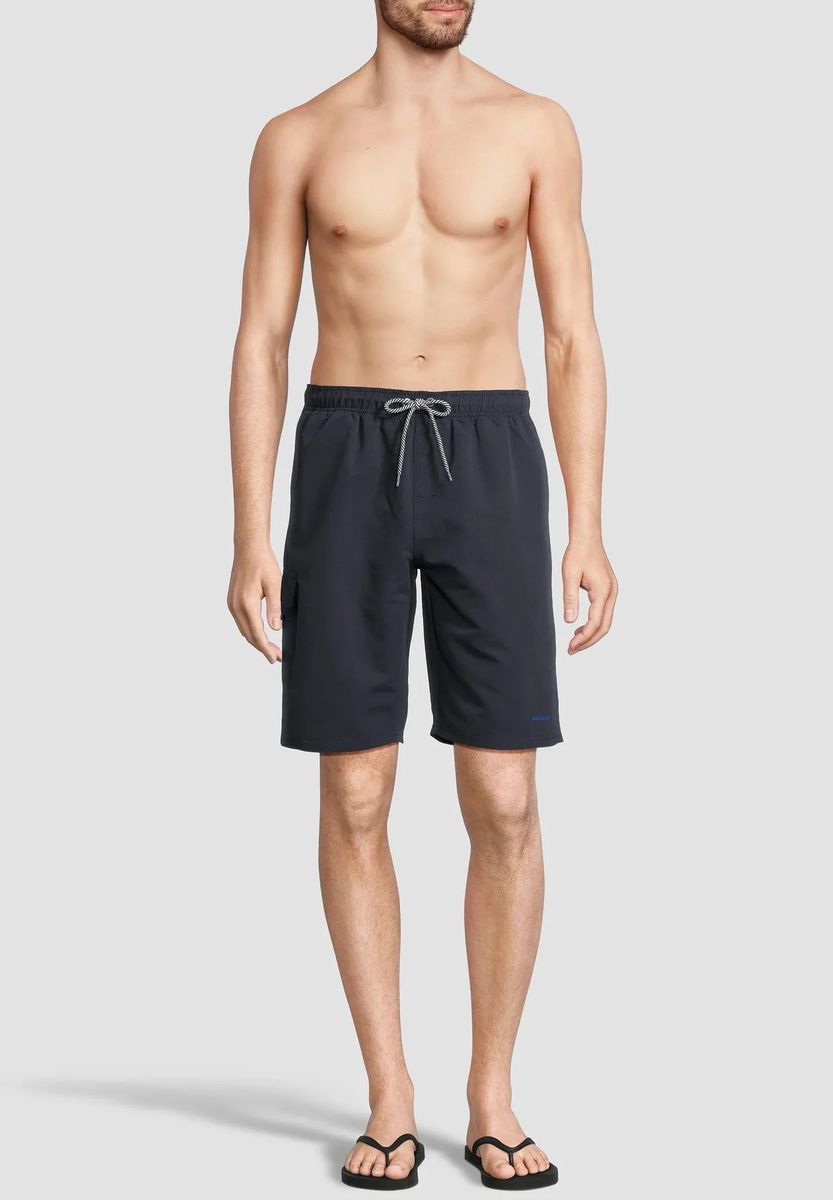 Sportliche Badeshorts mit Beintasche