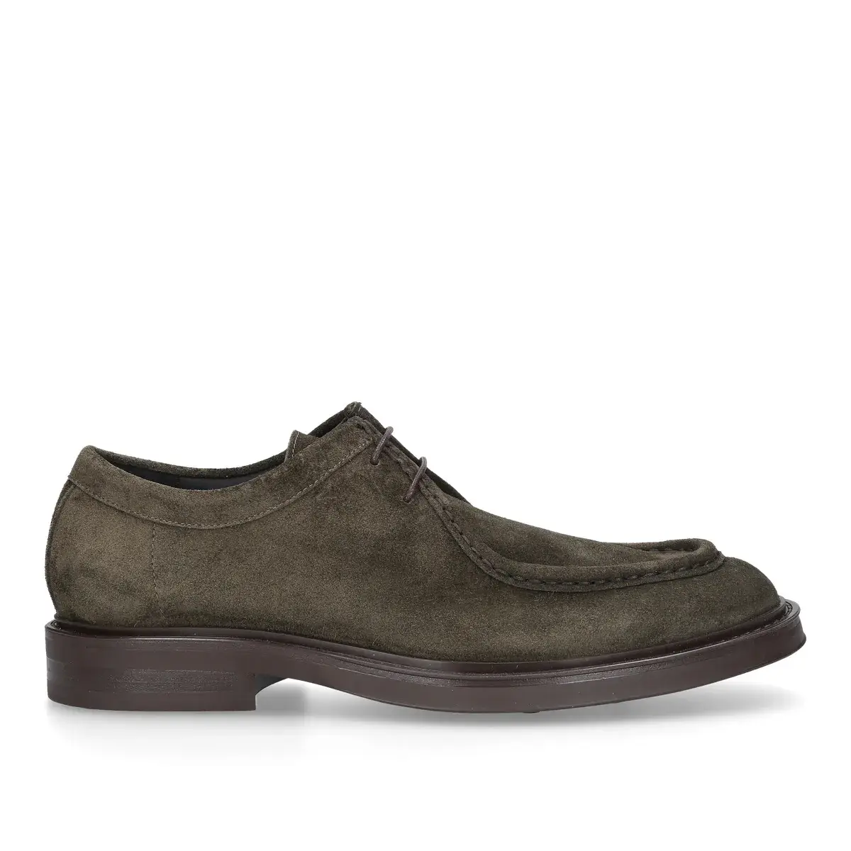 Derby-Schnürschuh aus Wildleder