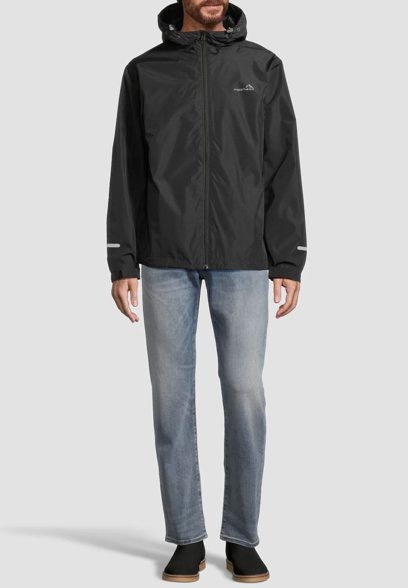 Leichte Herren Regenjacke mit Kapuze