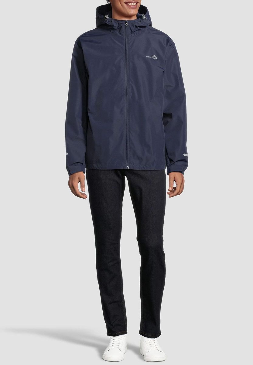 Leichte Herren Regenjacke mit Kapuze