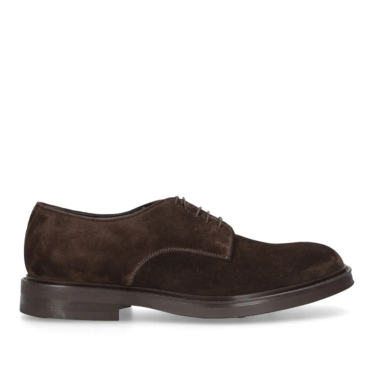 Derby Schnürschuhe aus Wildleder
