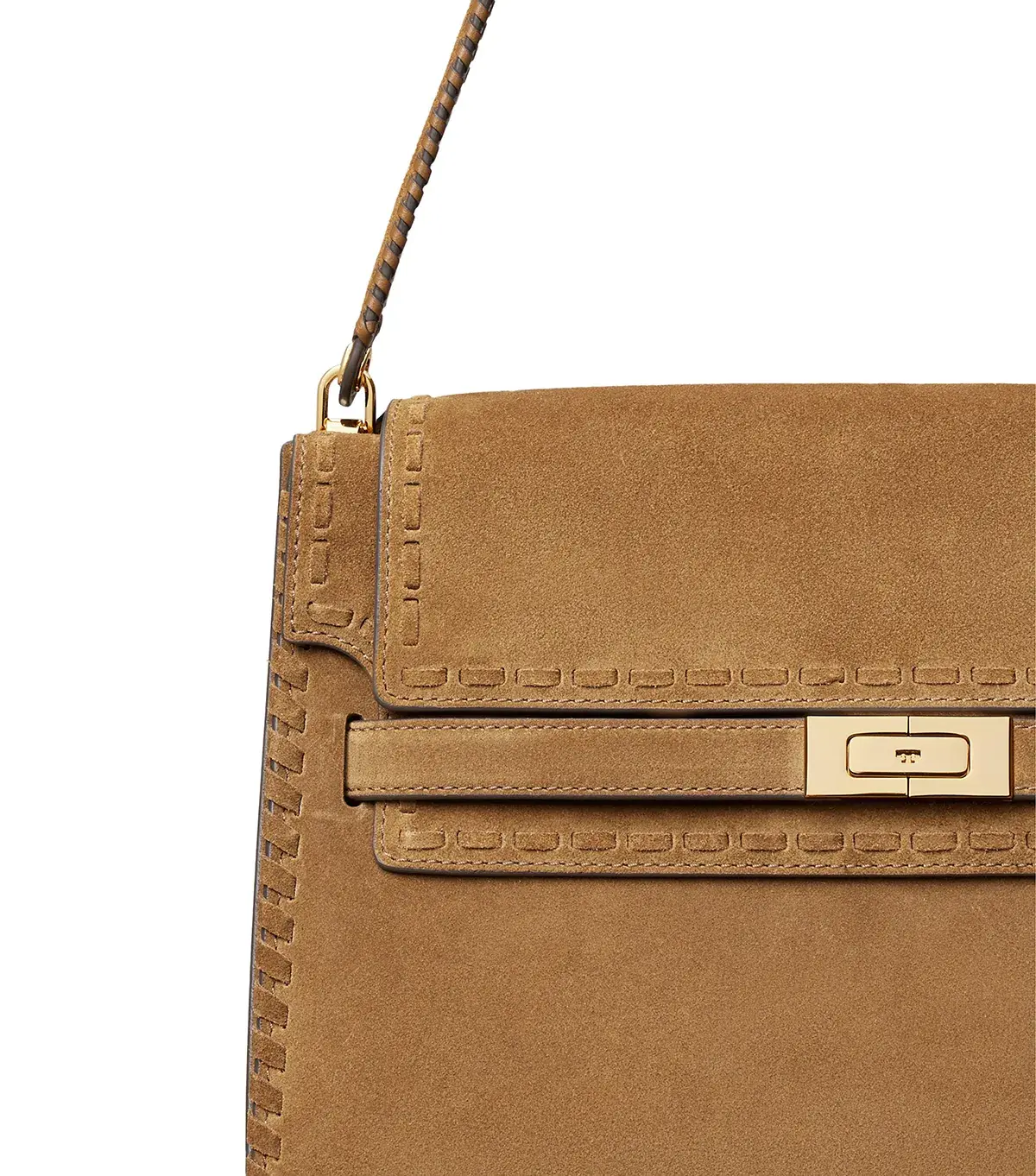 Lee Radziwill Wildleder Schultertasche