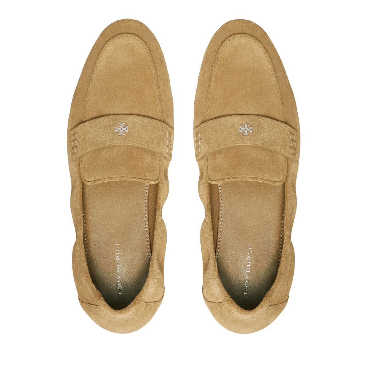 Wildleder Loafer mit Medaillon