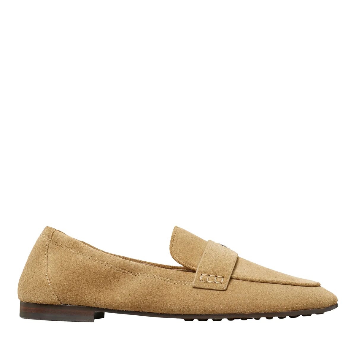 Wildleder Loafer mit Medaillon