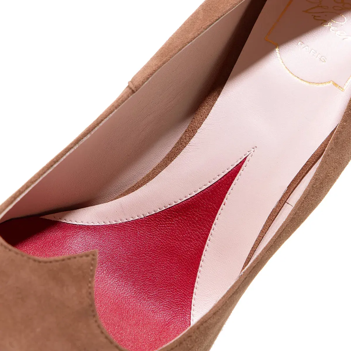 Wildleder-Pumps mit spitzer Spitze