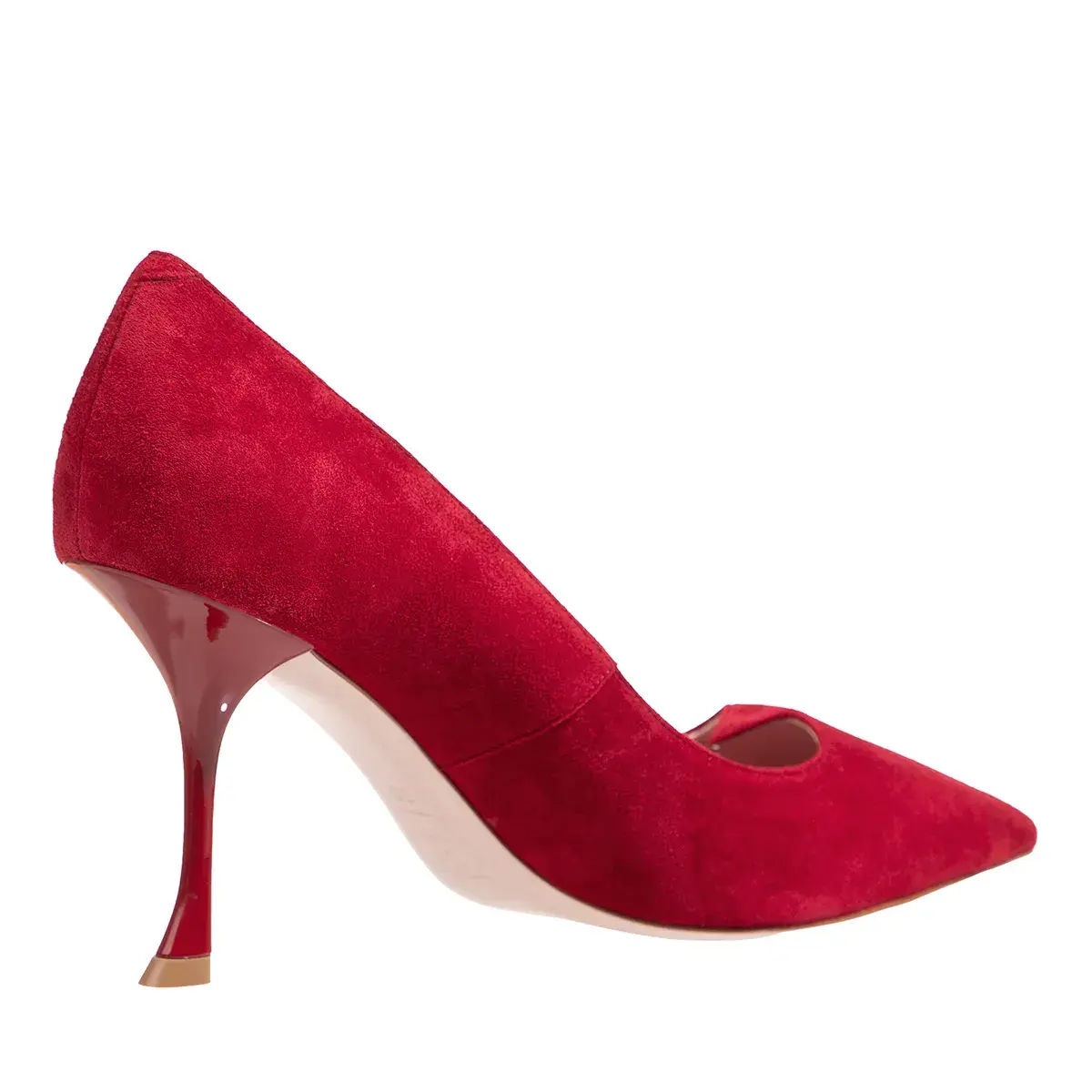 Elegante Wildleder Pumps mit Spitze