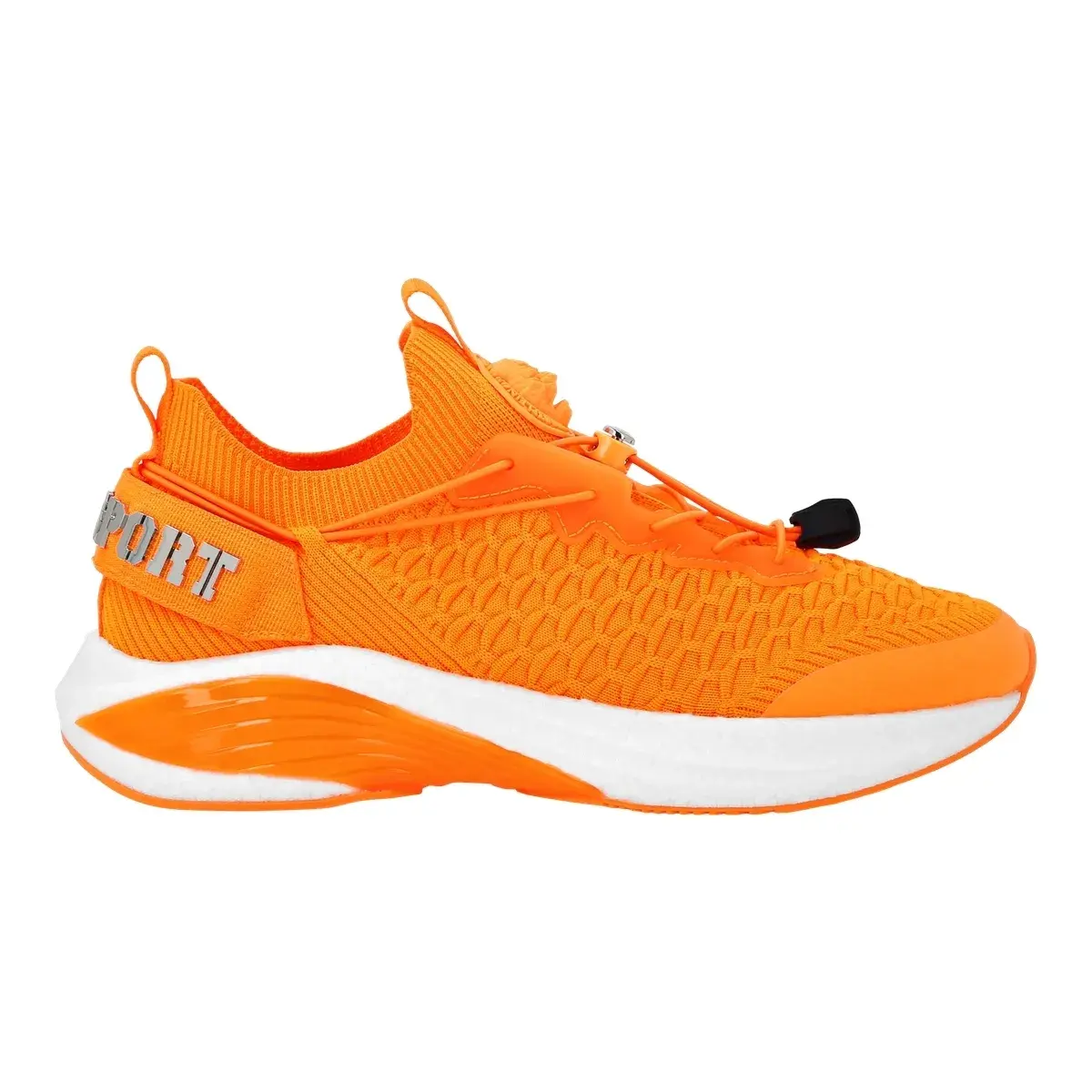 Plein Sport Jacquard Strick Laufschuh