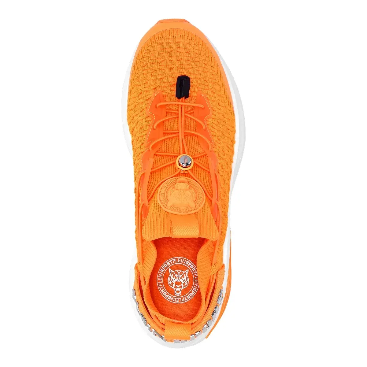Plein Sport Jacquard Strick Laufschuh
