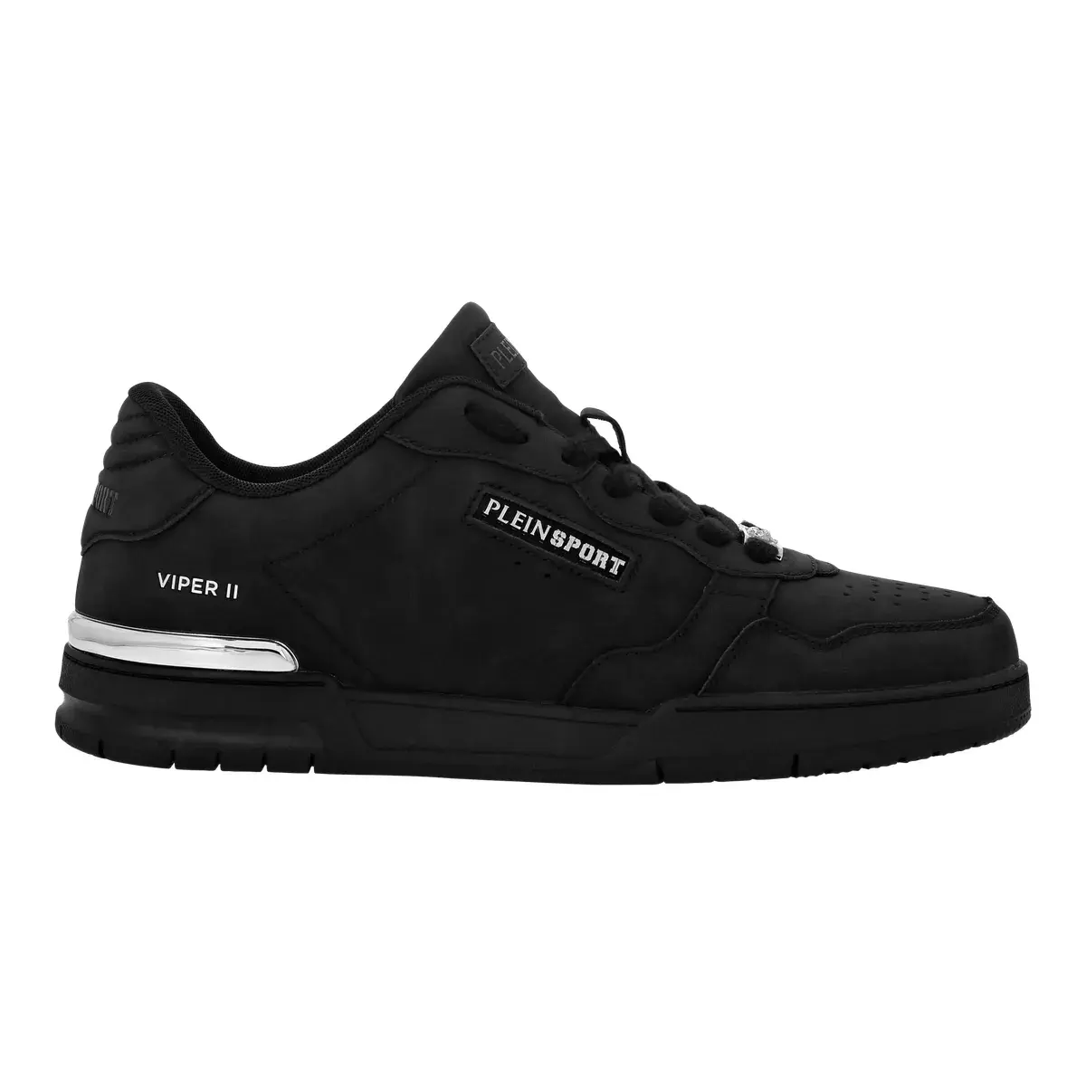 Schwarzer Low-Top-Fashion-Sneaker