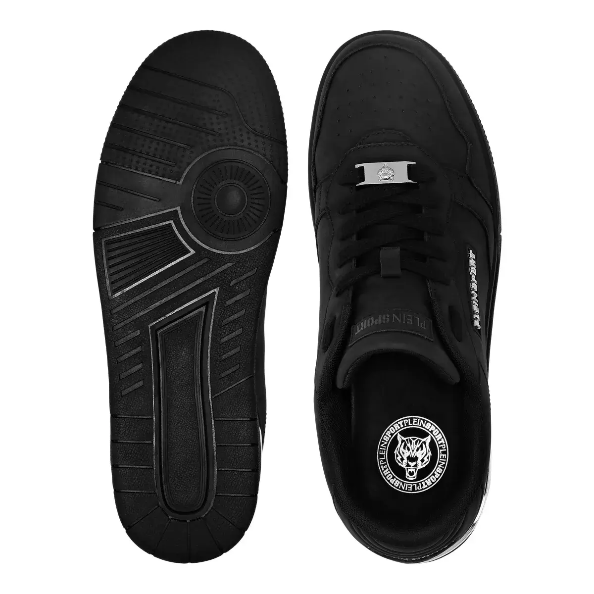 Schwarzer Low-Top-Fashion-Sneaker