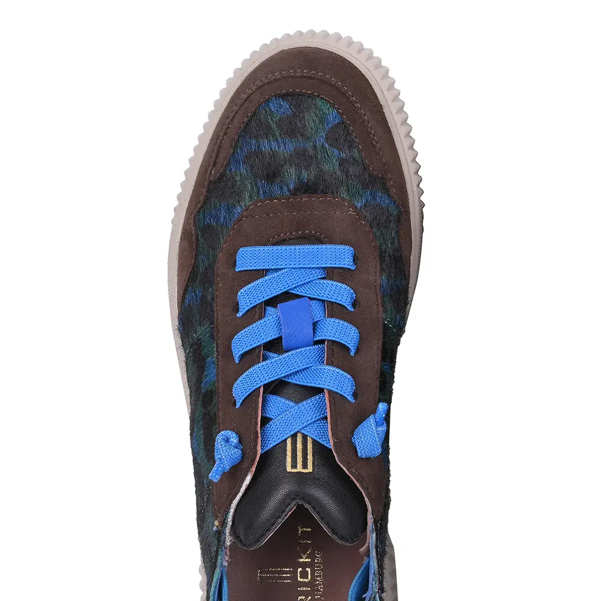 Low-Cut Wildleder und Leder Sneaker