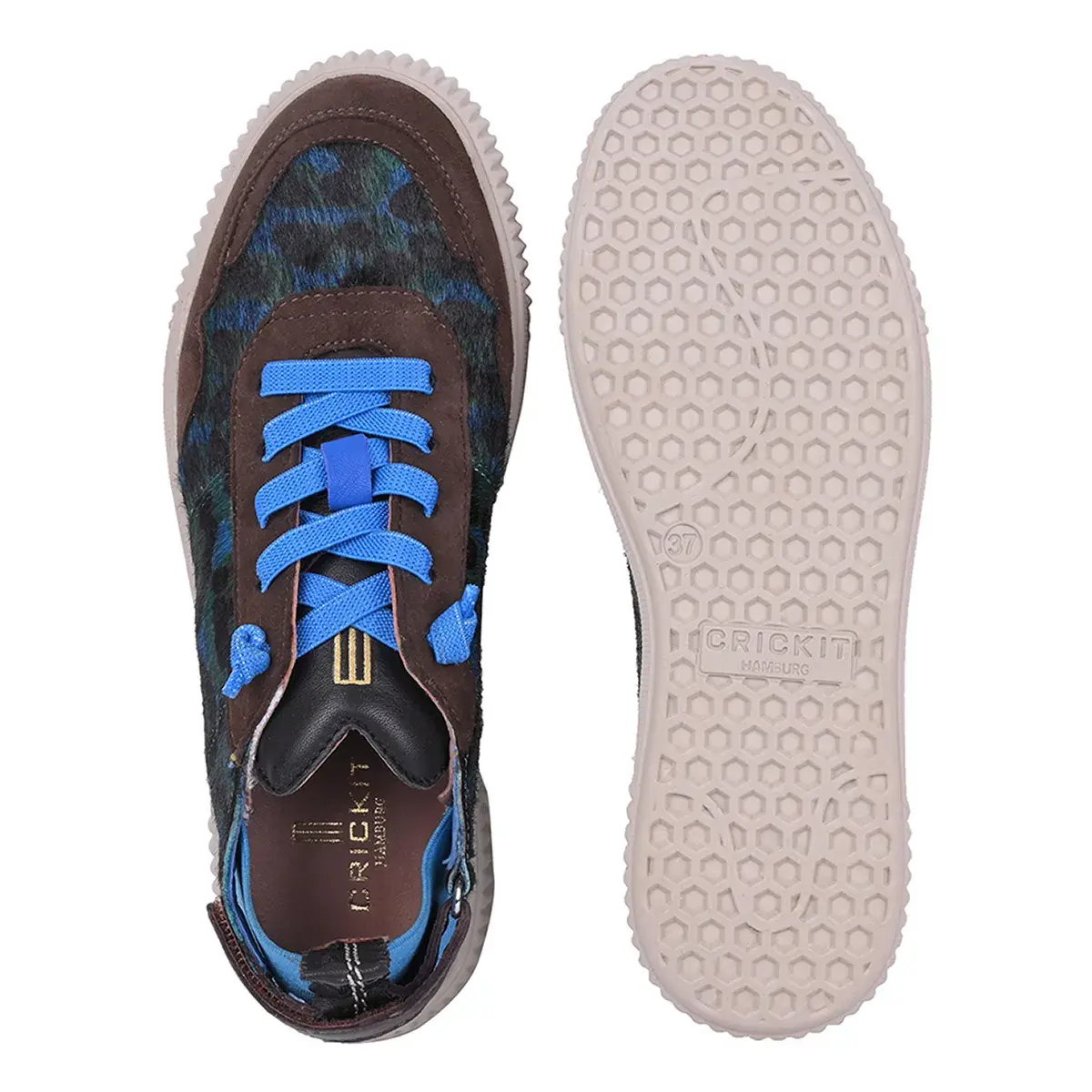 Low-Cut Wildleder und Leder Sneaker