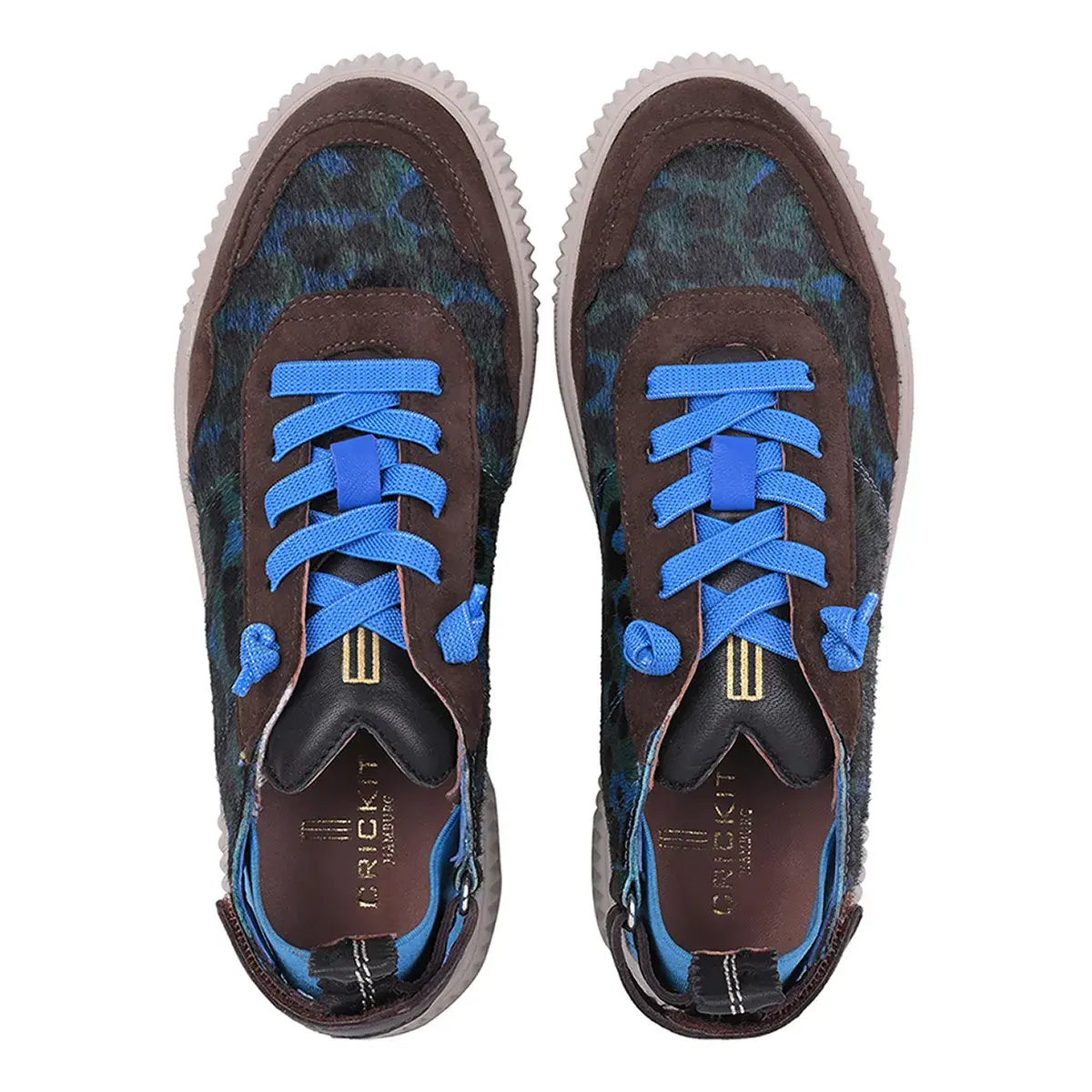 Low-Cut Wildleder und Leder Sneaker