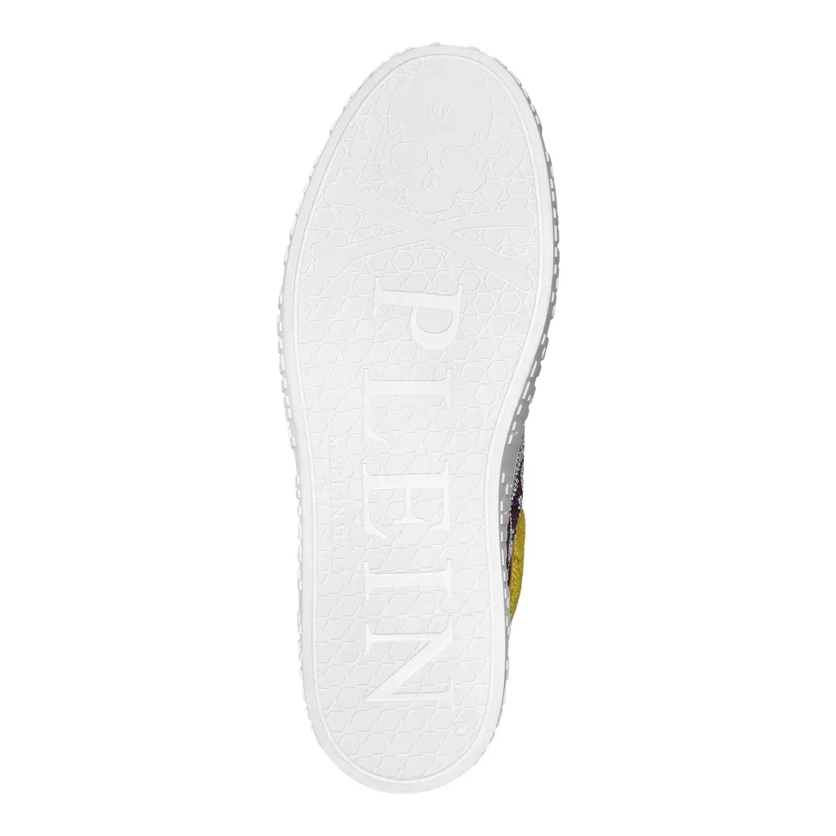 Extravagante High-Top-Sneakers mit Kristallen