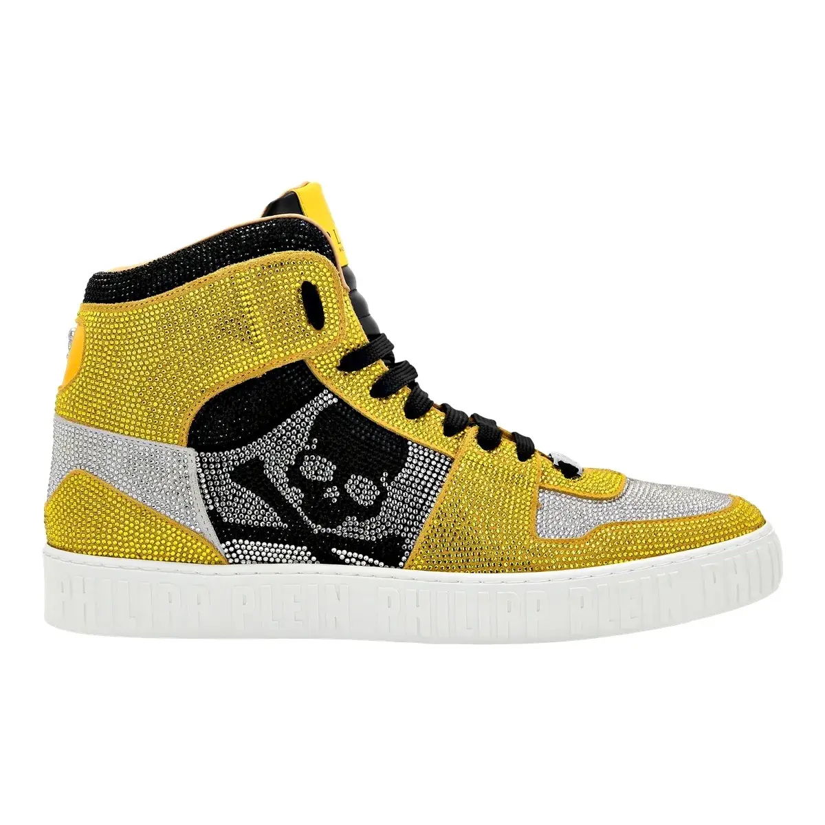 Verzierte High-Top-Sneakers