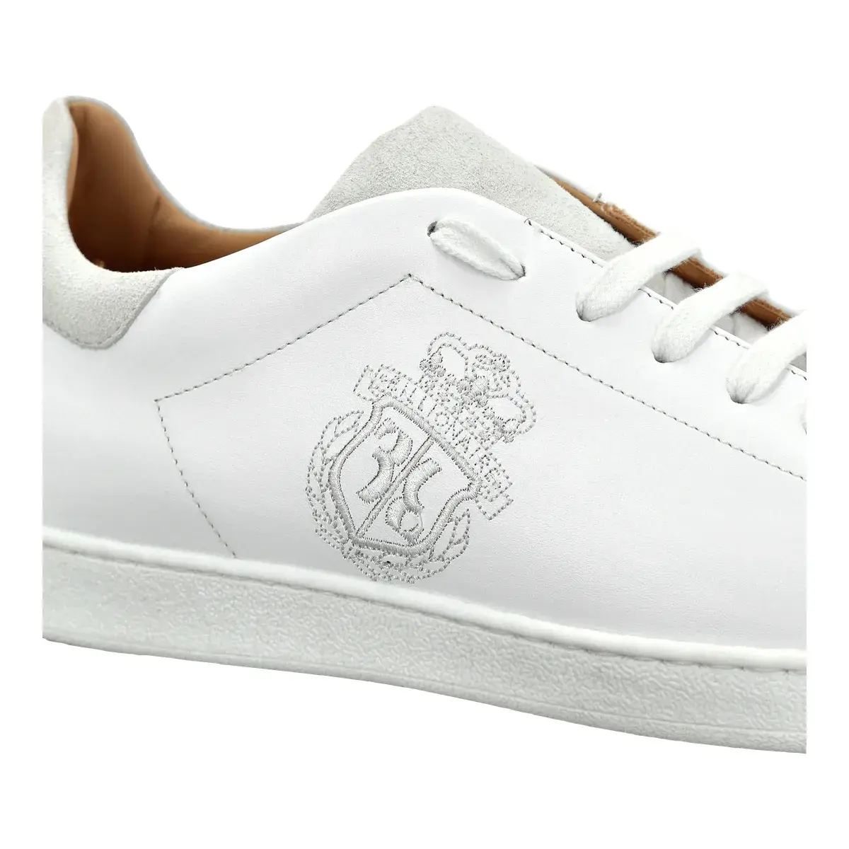 Leder Court Sneaker Low-Top