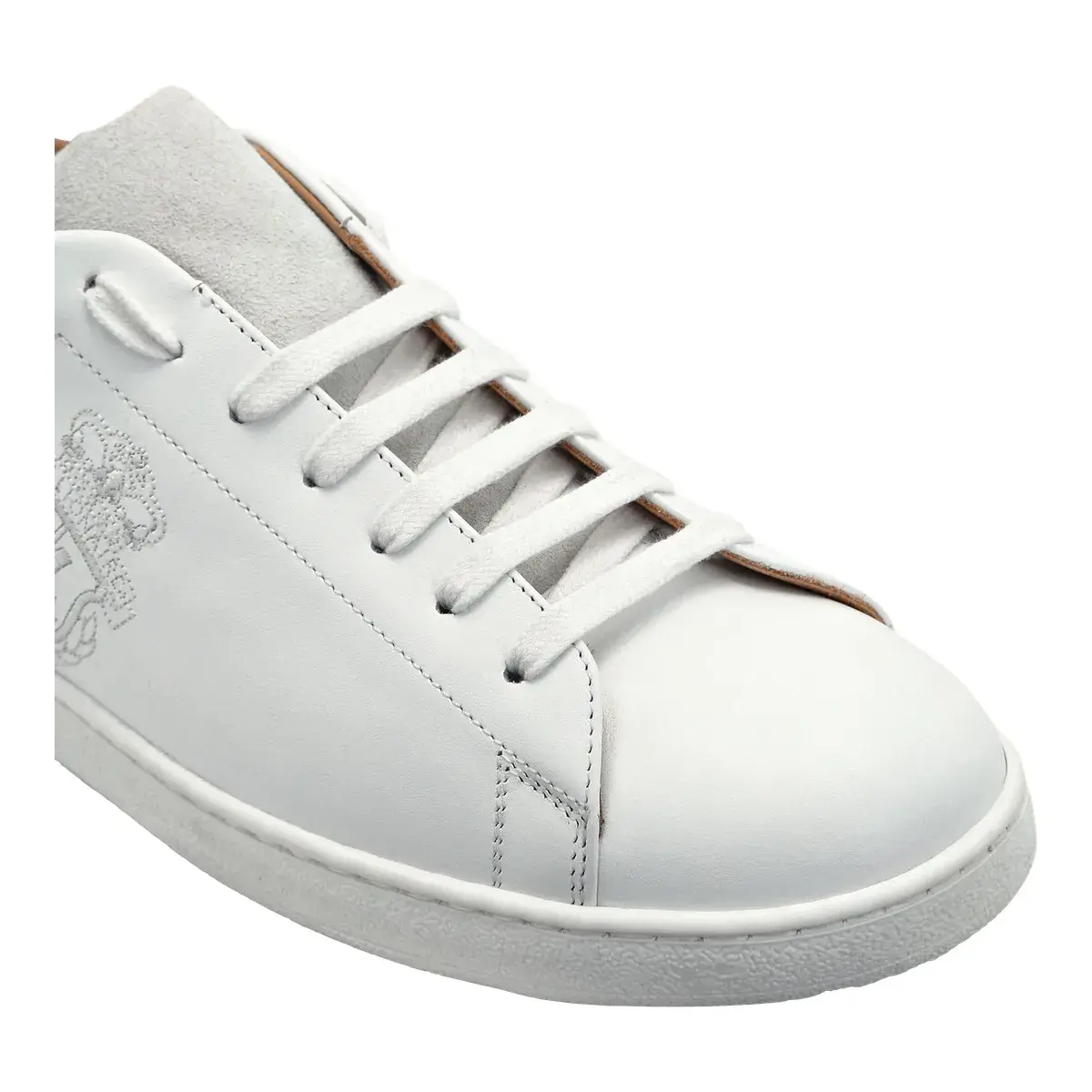 Leder Court Sneaker Low-Top