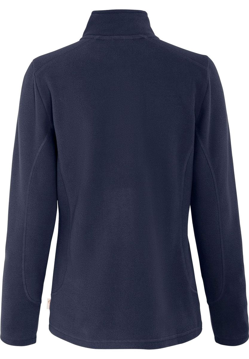 Aktiver Fleece-Pullover mit Viertelreißverschluss