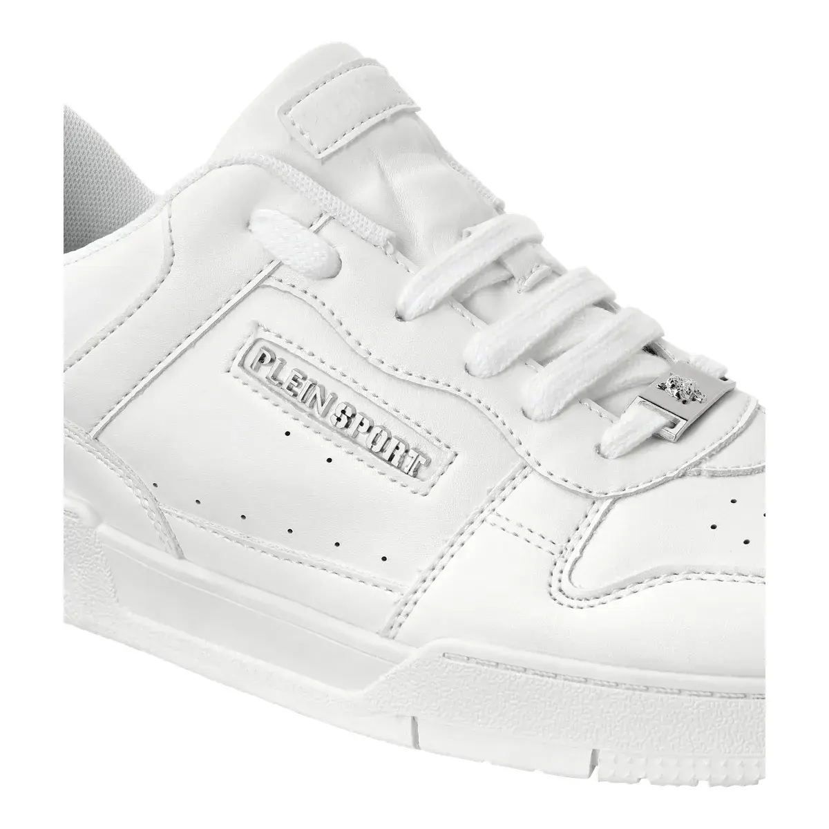 Weiße Low-Top Mode-Sneakers