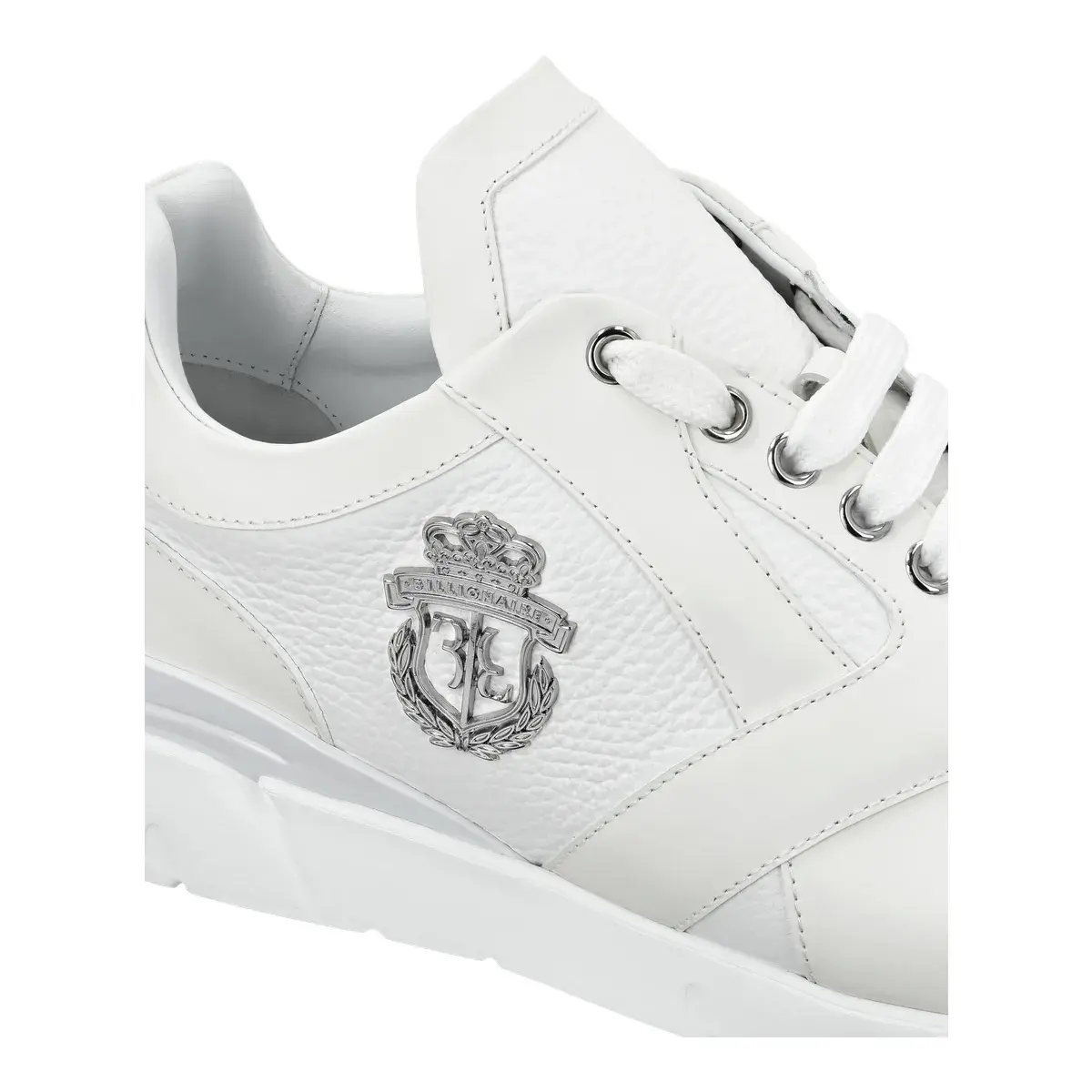 Luxuriöser Leder-Low-Top-Sneaker