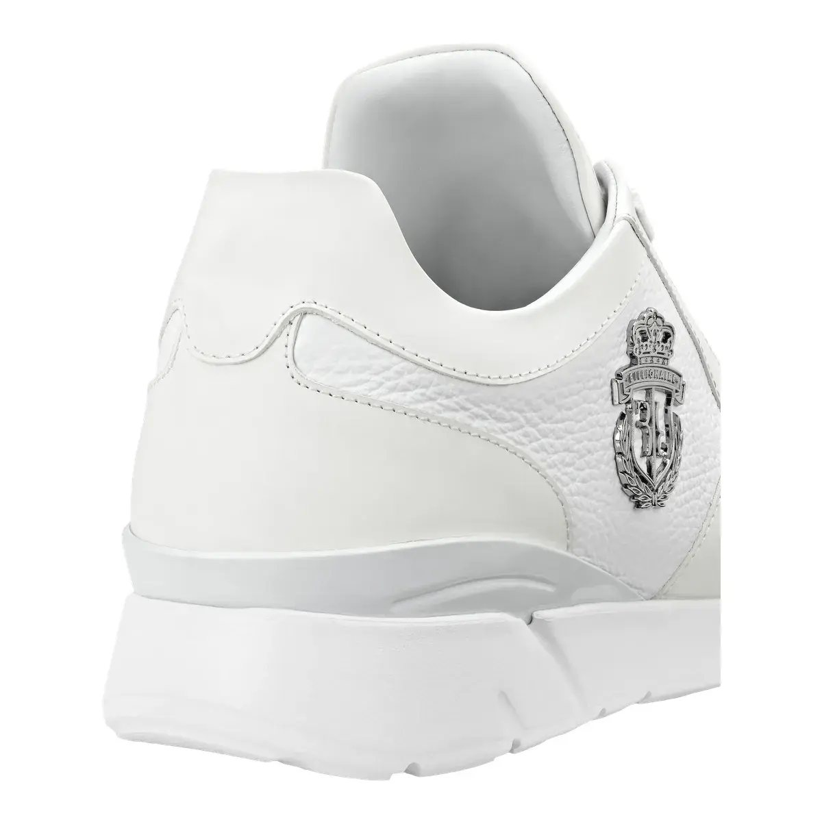 Luxuriöser Leder-Low-Top-Sneaker