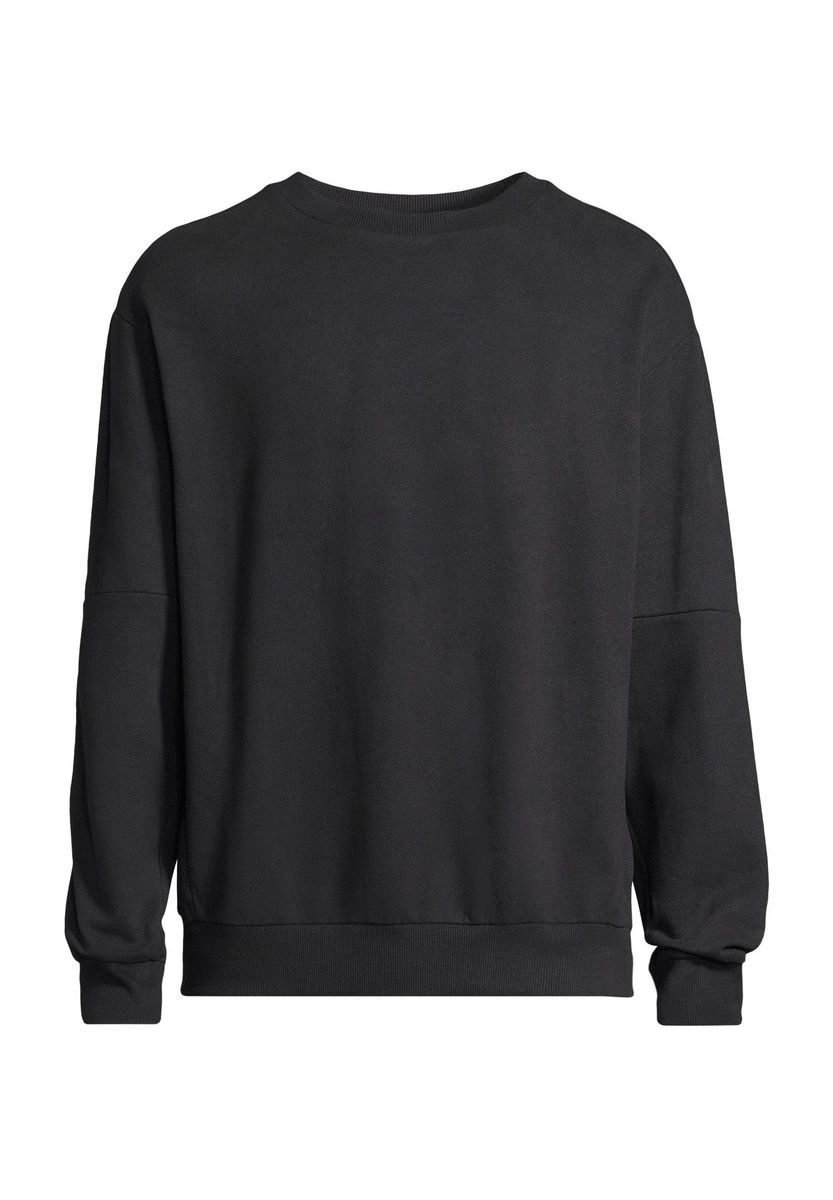 Locker geschnittenes Rundhals-Sweatshirt
